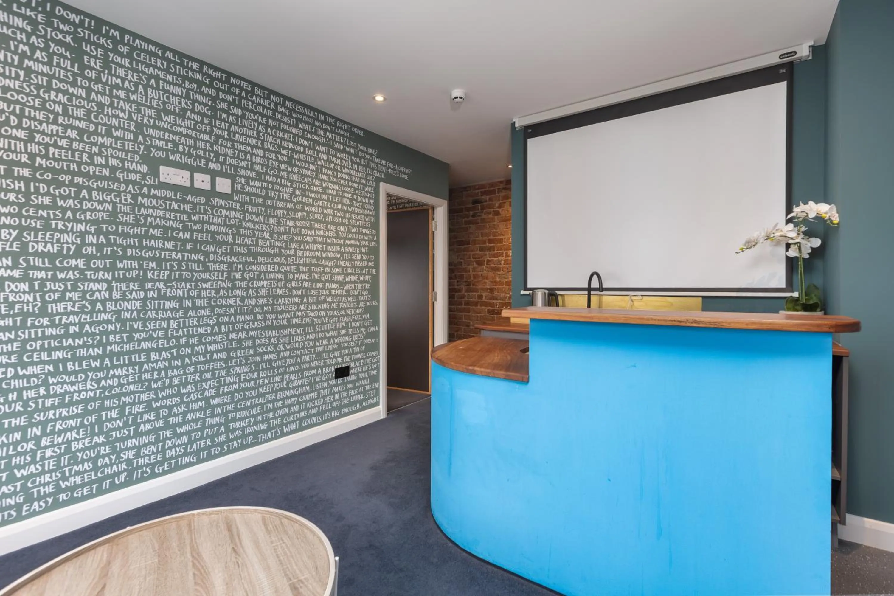 Living room in ART B&B