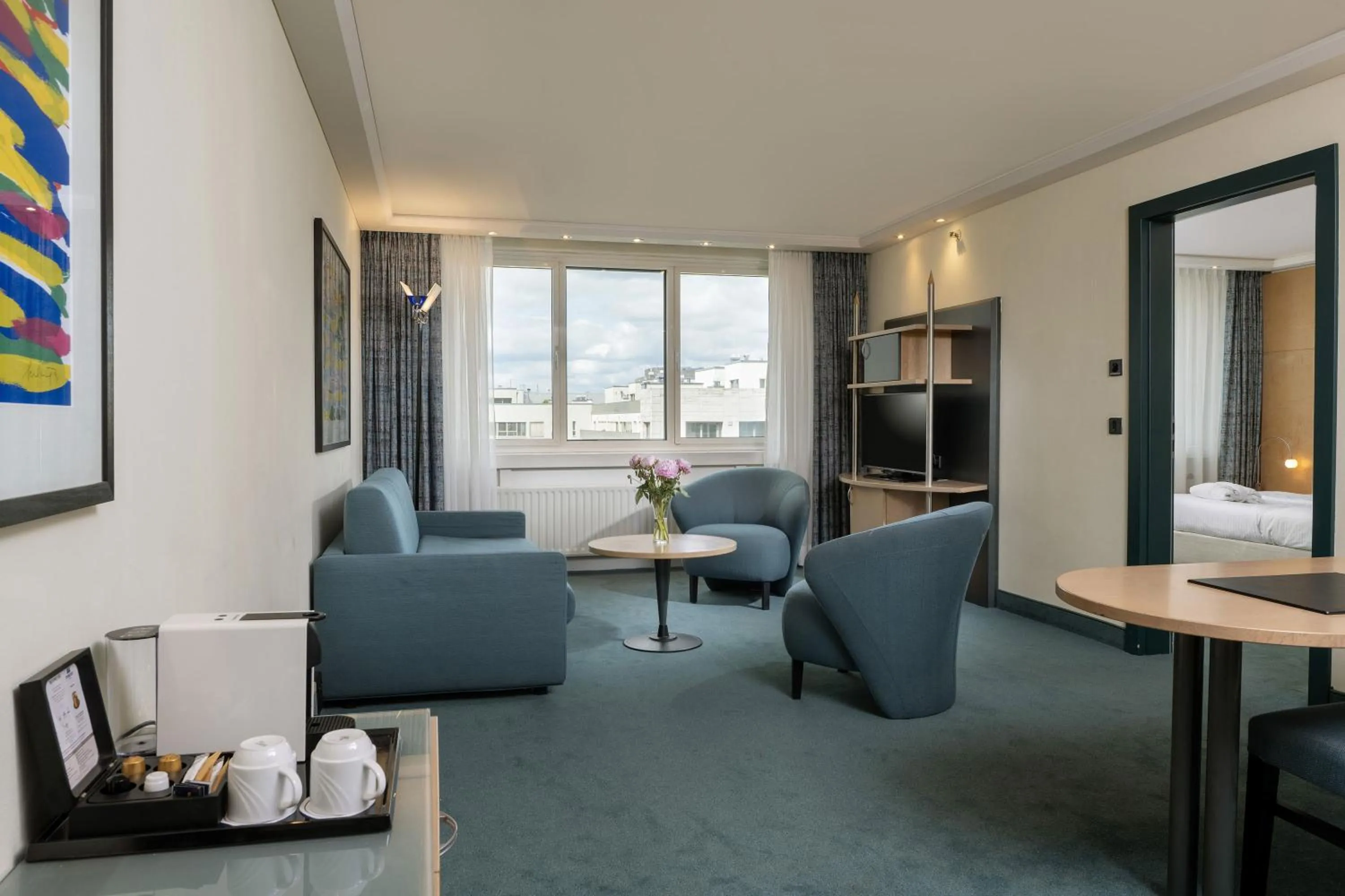 Living room in Maritim proArte Hotel Berlin