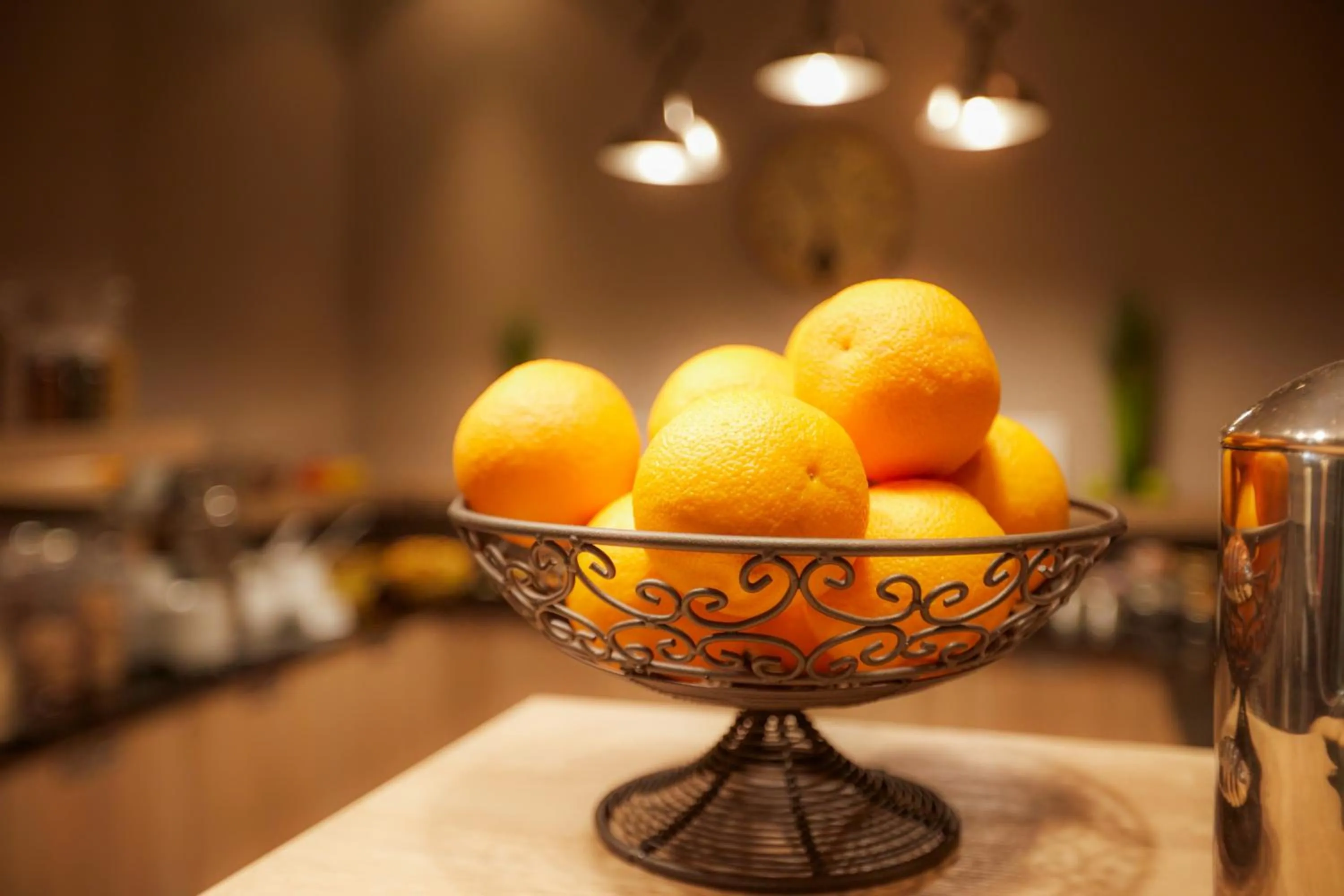 Food close-up in Manhattan Hotel