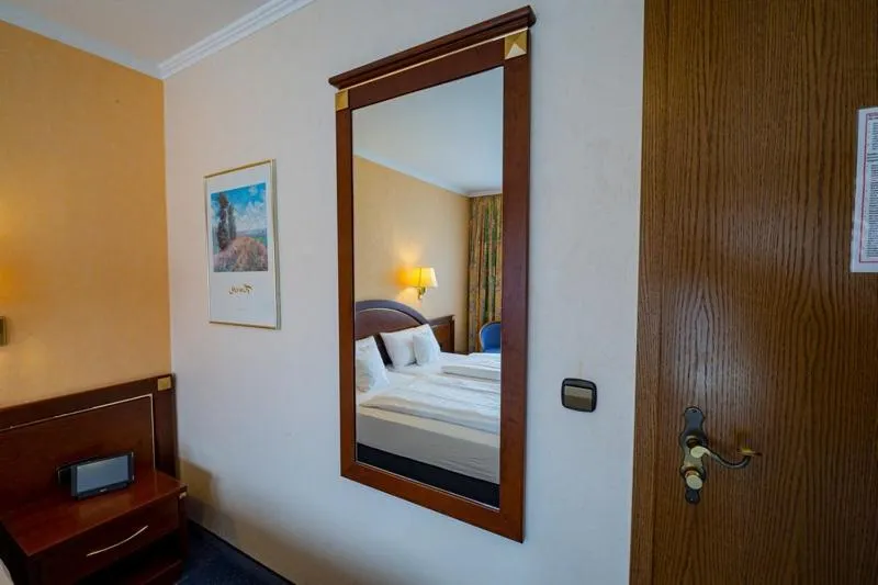 Bed in Hotel Hegenbarths