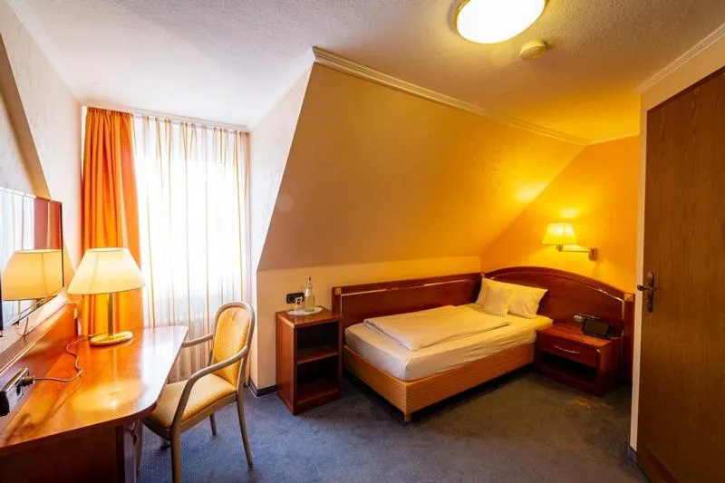 Bed in Hotel Hegenbarths