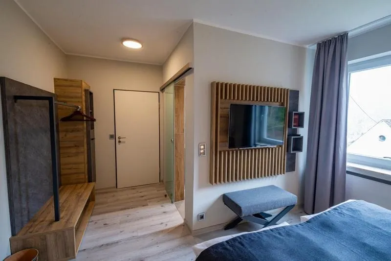 Bed in Hotel Hegenbarths