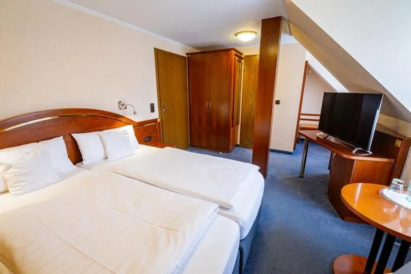 Bed in Hotel Hegenbarths