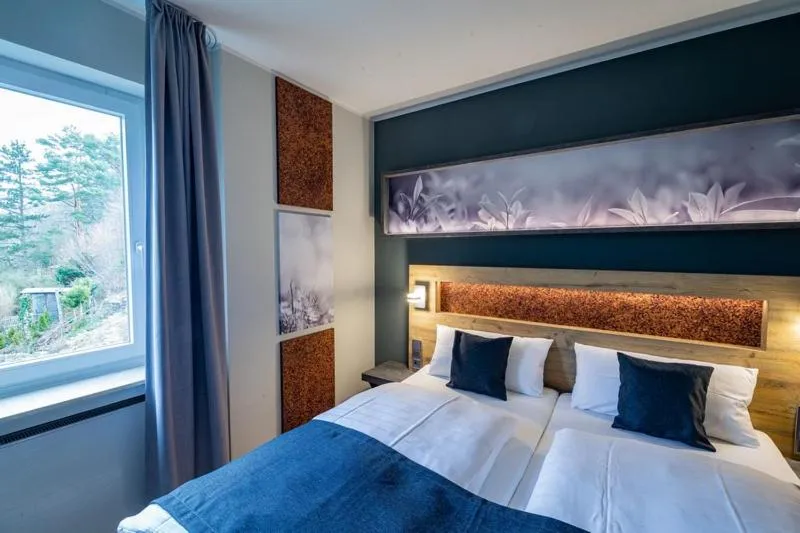 Bed in Hotel Hegenbarths