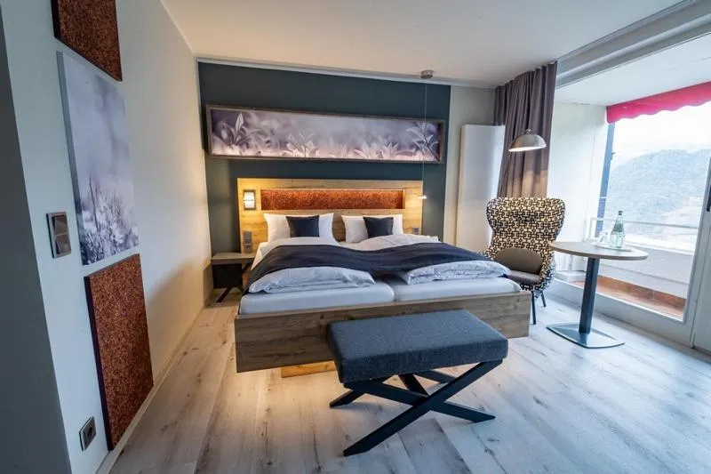 Bed in Hotel Hegenbarths