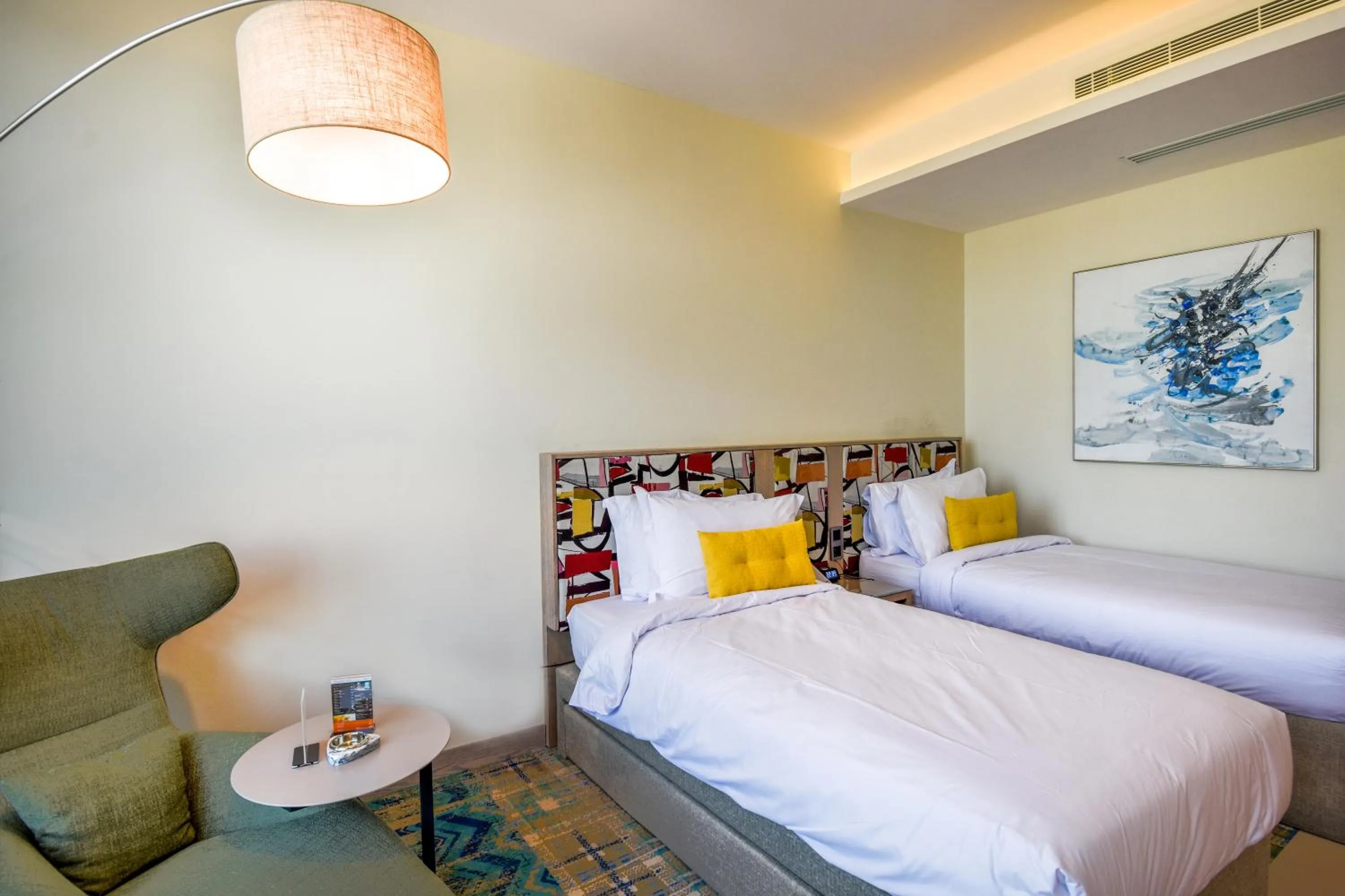 Photo of the whole room, Bed in Ewaa Express Hotel - Khurais