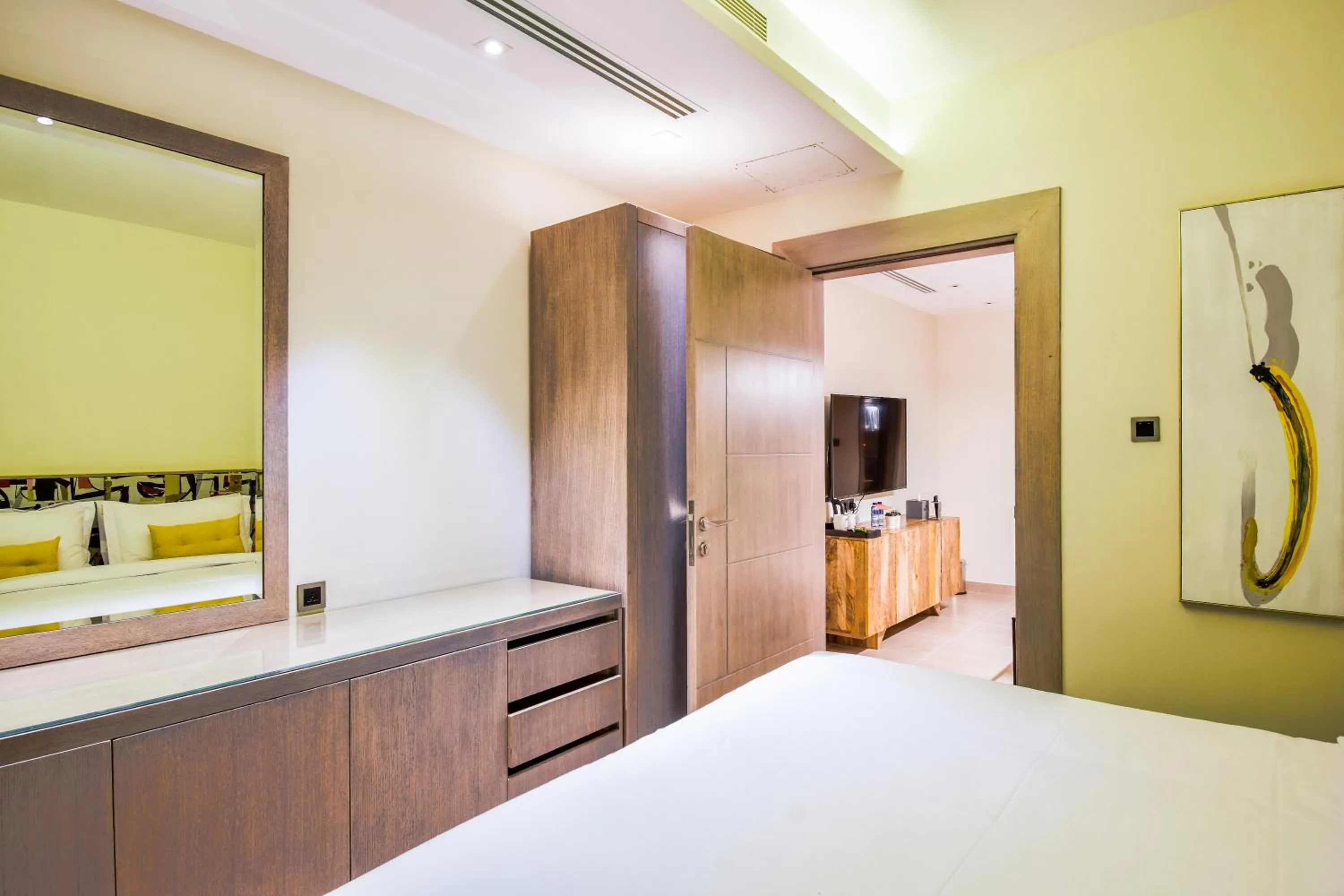 Photo of the whole room, Bed in Ewaa Express Hotel - Khurais