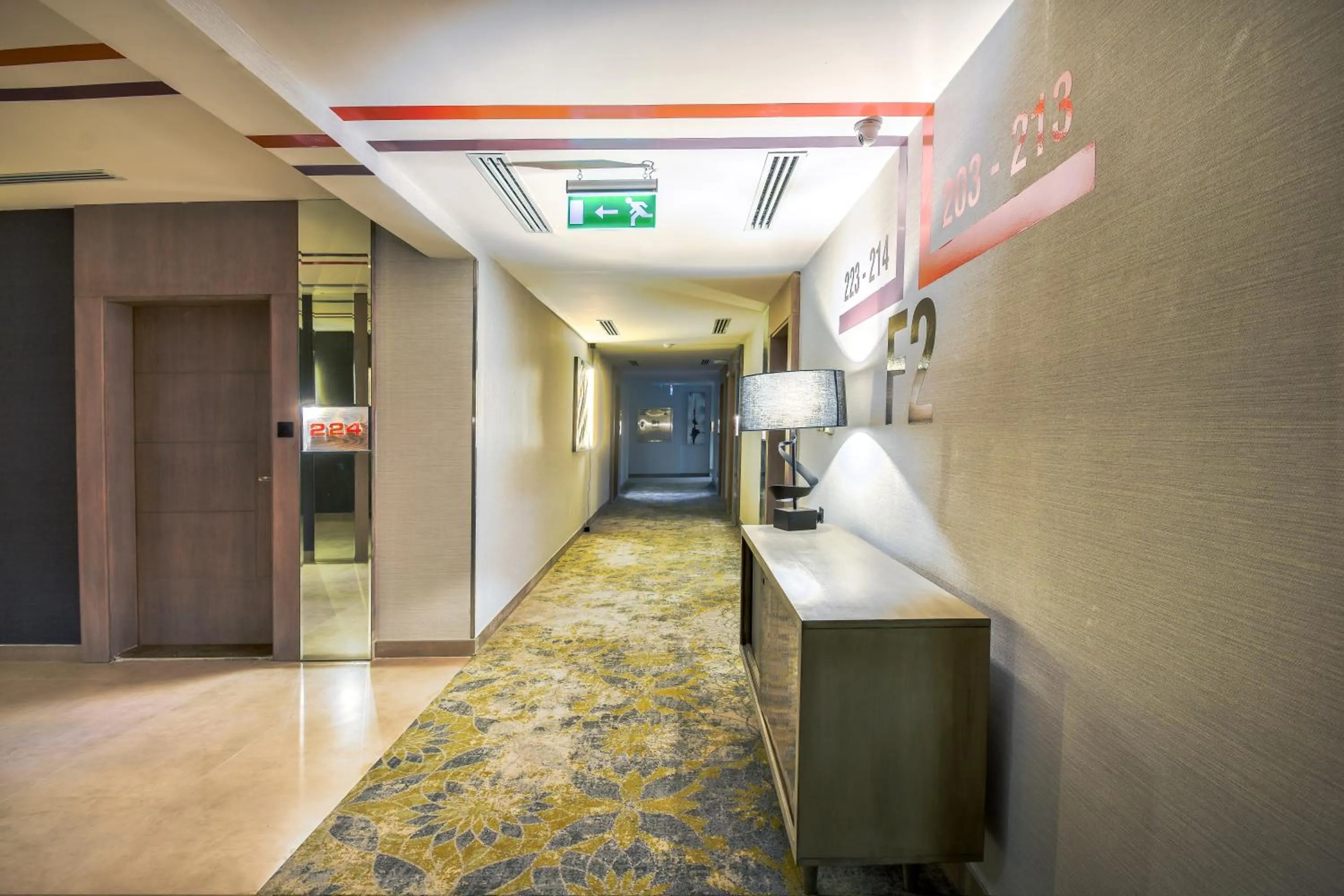 Decorative detail in Ewaa Express Hotel - Khurais