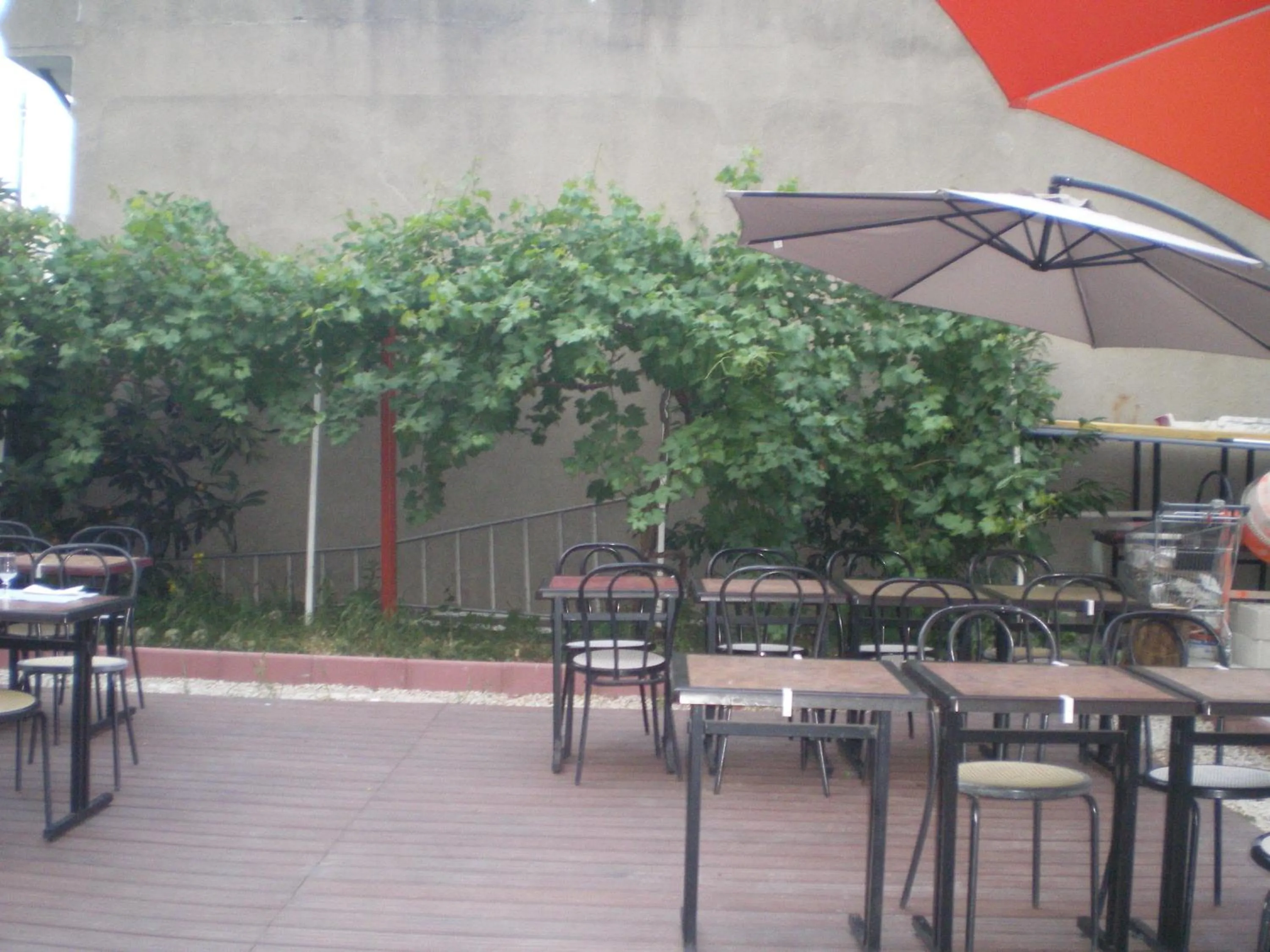 Patio in Hôtel Le Bellevue - Paris Porte d'Orléans