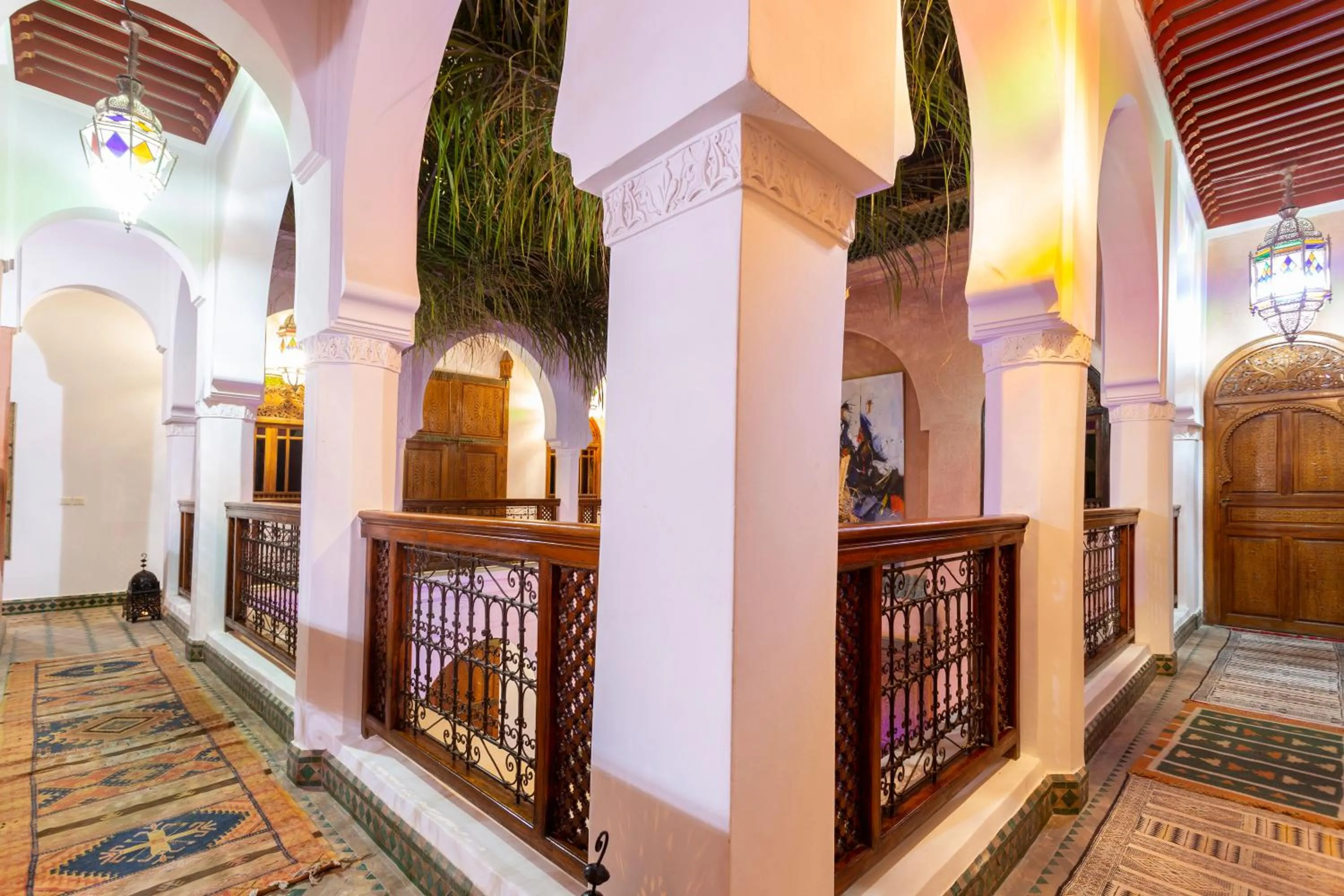 Patio in Riad Agdal Royal & Spa