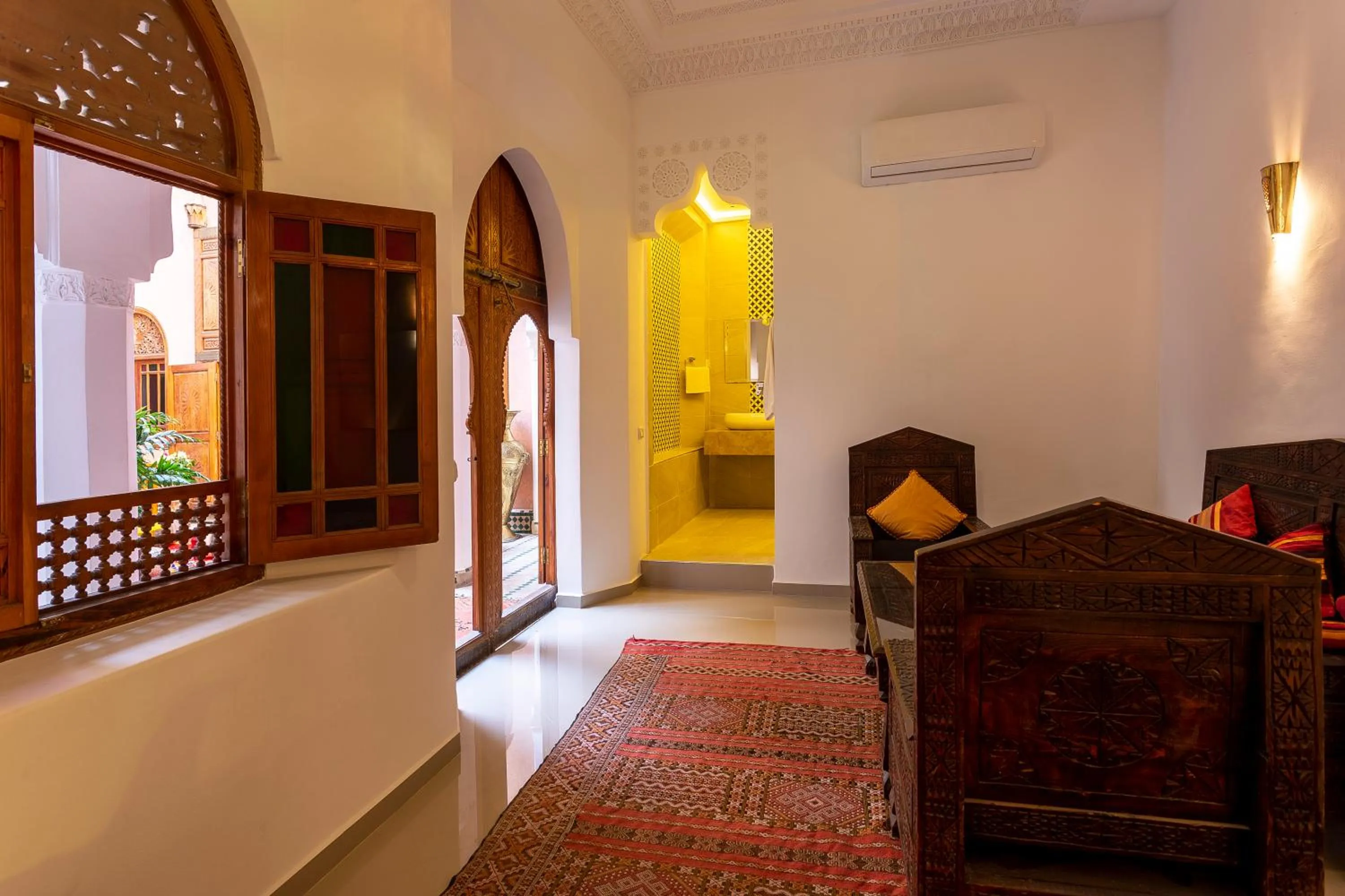 Living room in Riad Agdal Royal & Spa