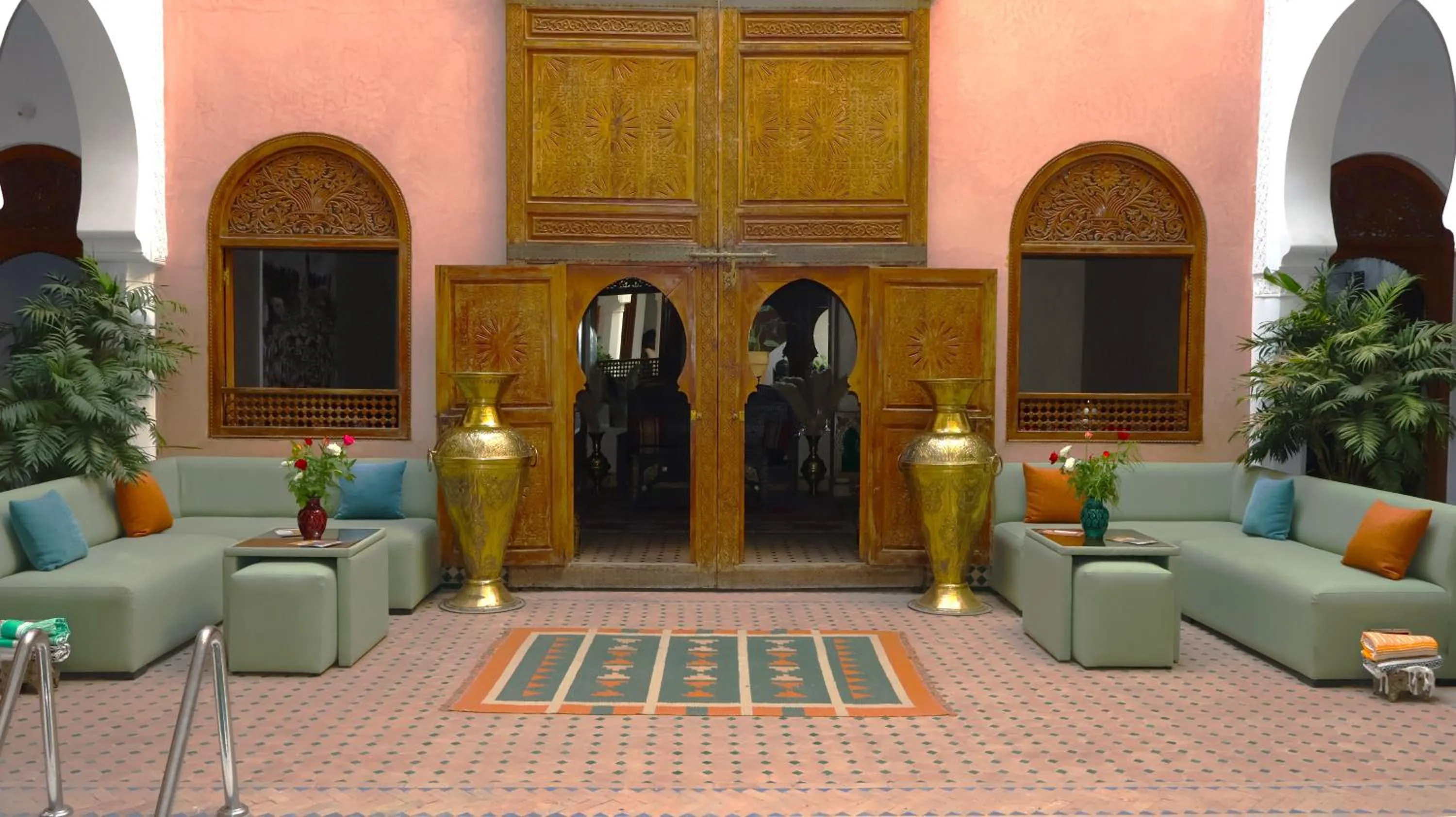 Patio in Riad Agdal Royal & Spa