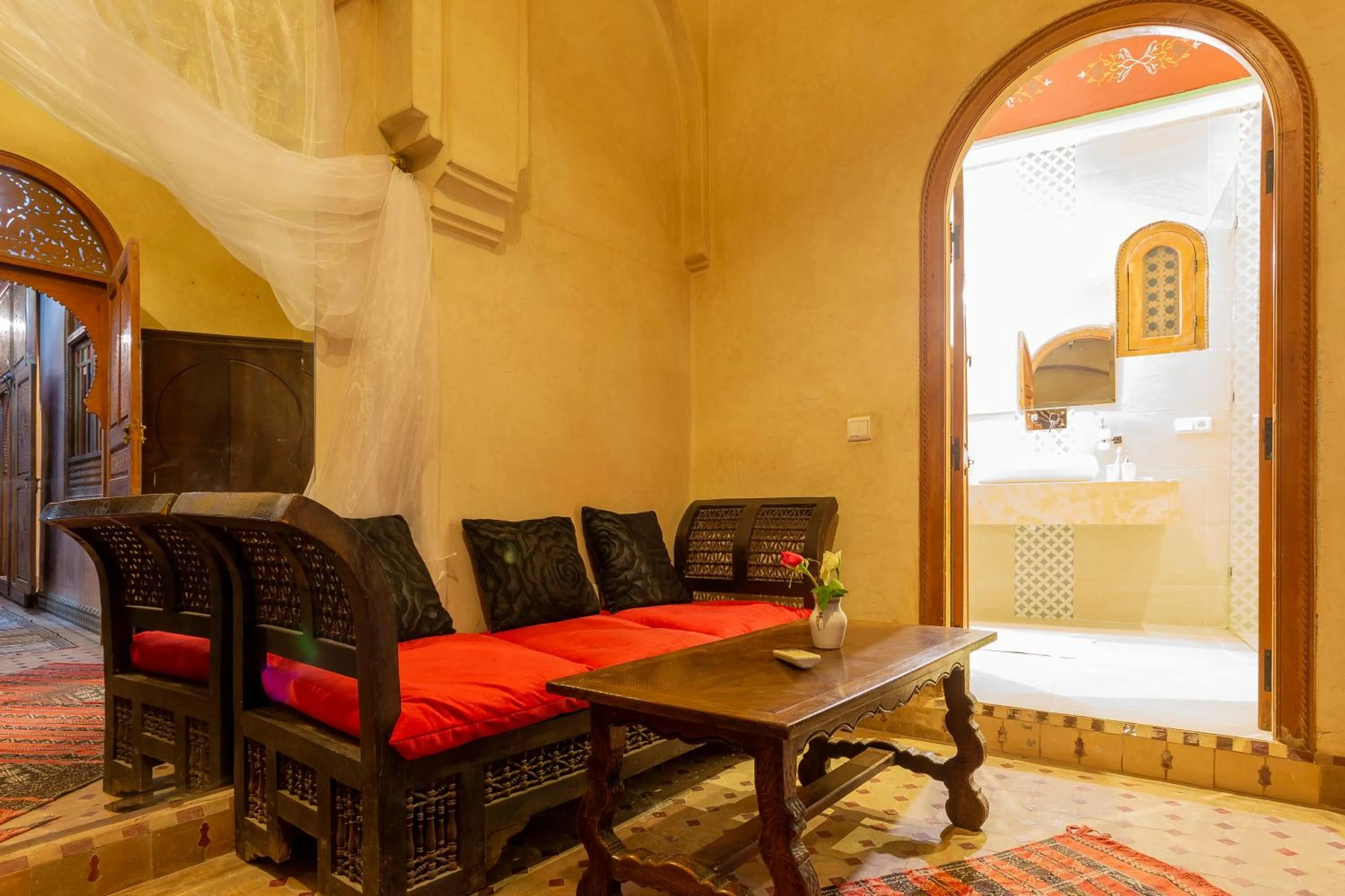 Living room in Riad Agdal Royal & Spa
