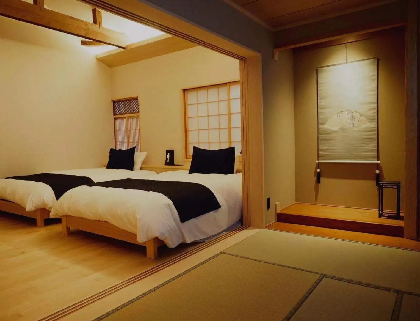 Photo of the whole room, Bed in Ishibekoji Muan