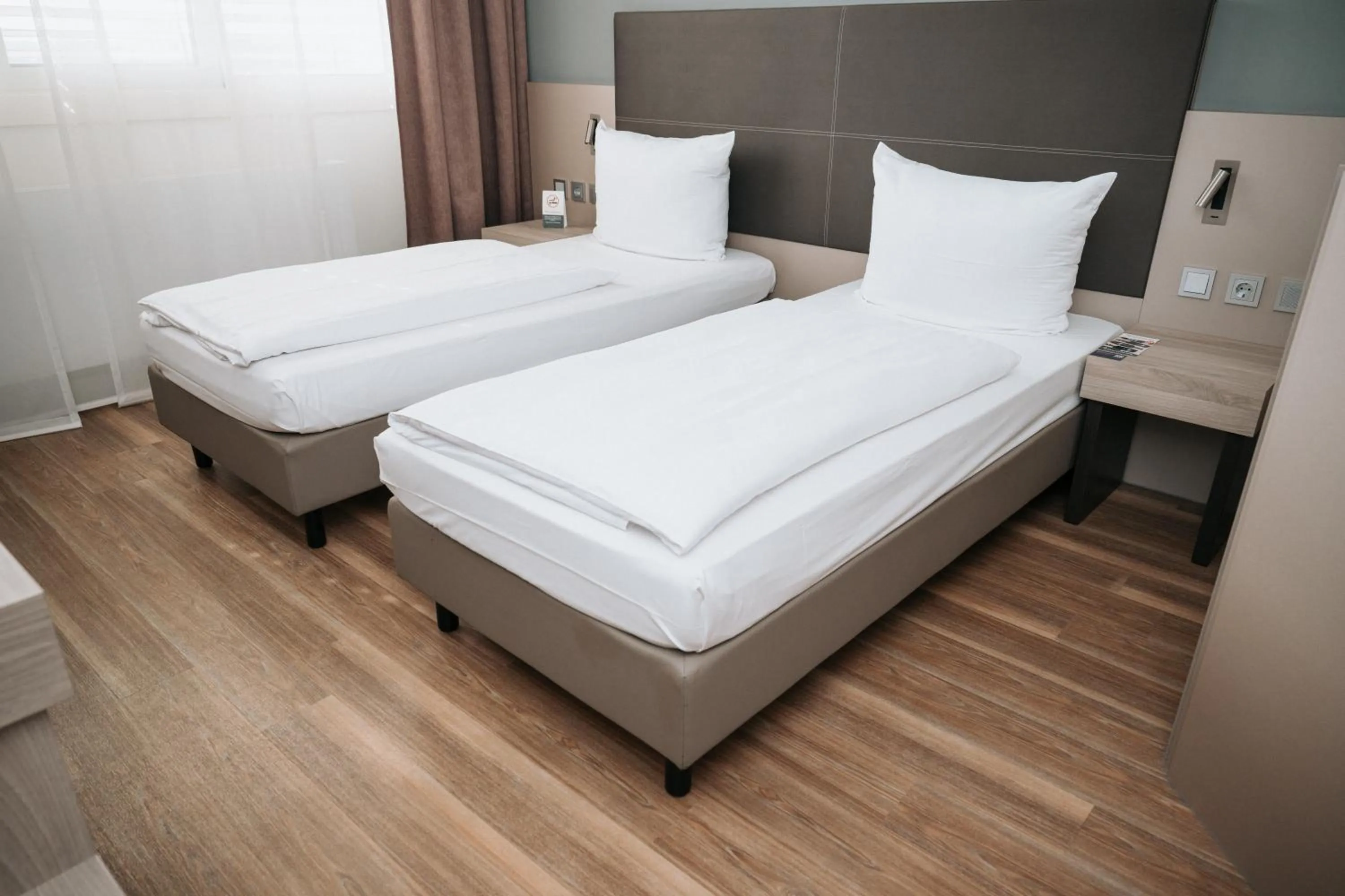 Photo of the whole room, Bed in Feringapark Hotel by Coffee Fellows Hotels