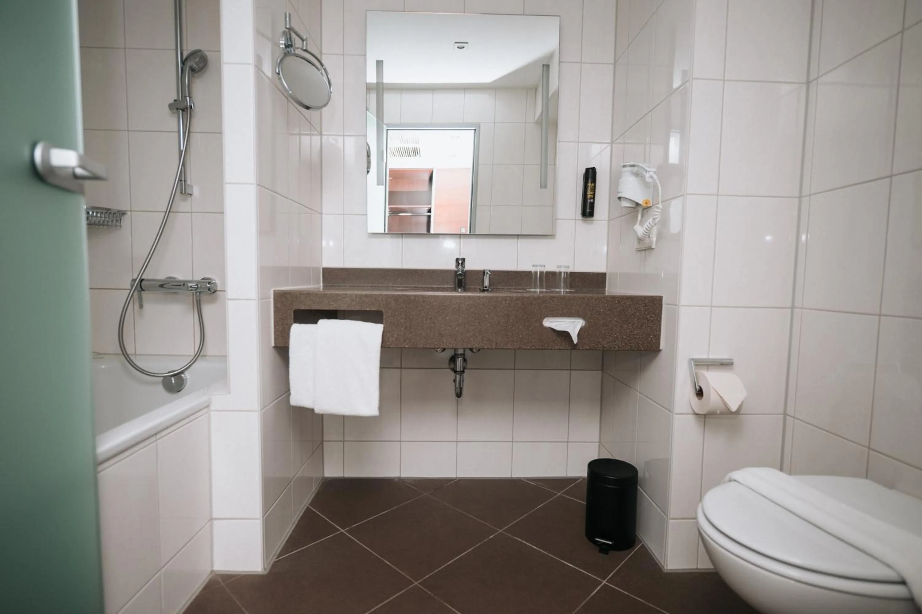 Bathroom in Feringapark Hotel by Coffee Fellows Hotels