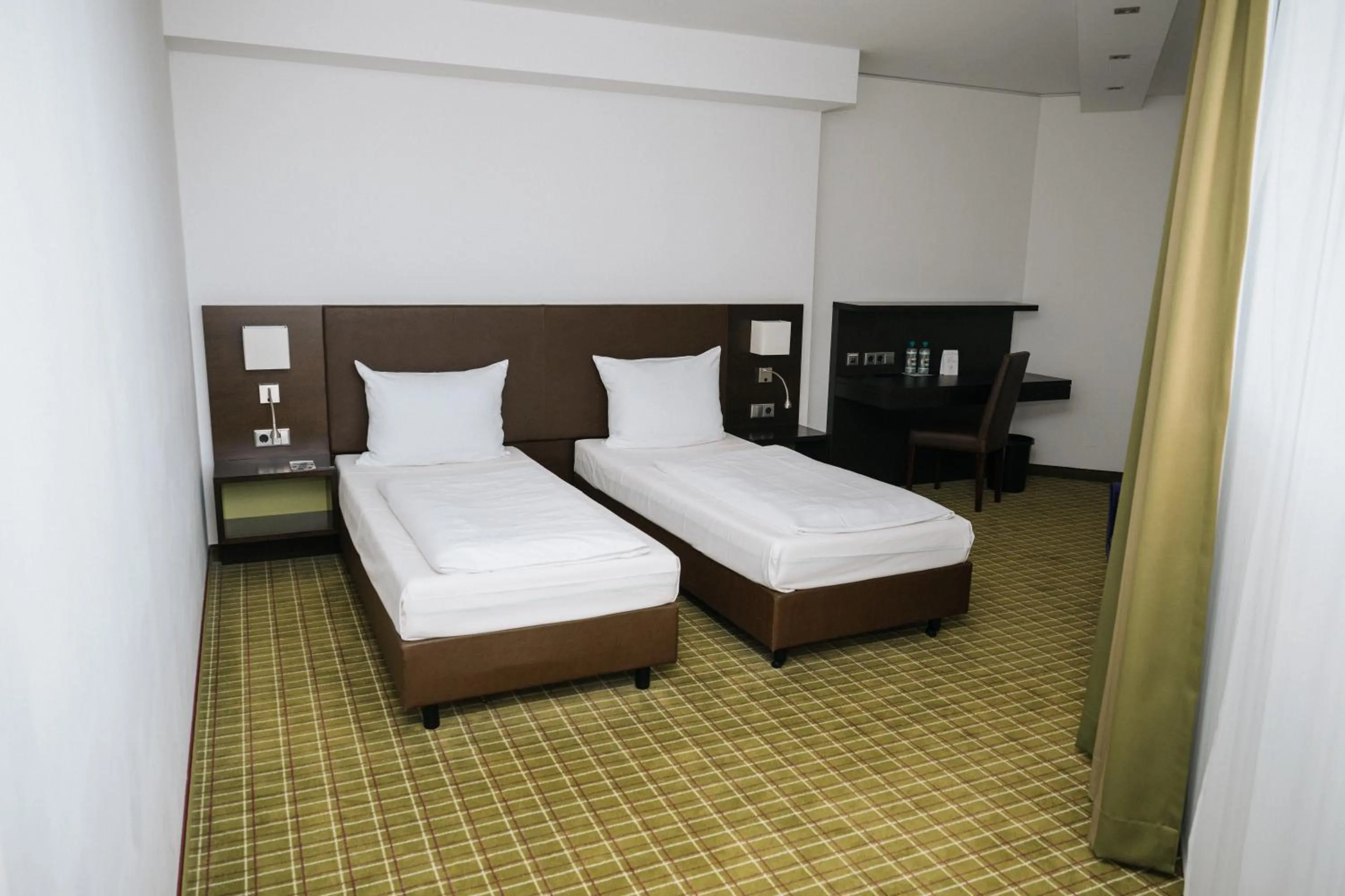 Photo of the whole room, Bed in Feringapark Hotel by Coffee Fellows Hotels