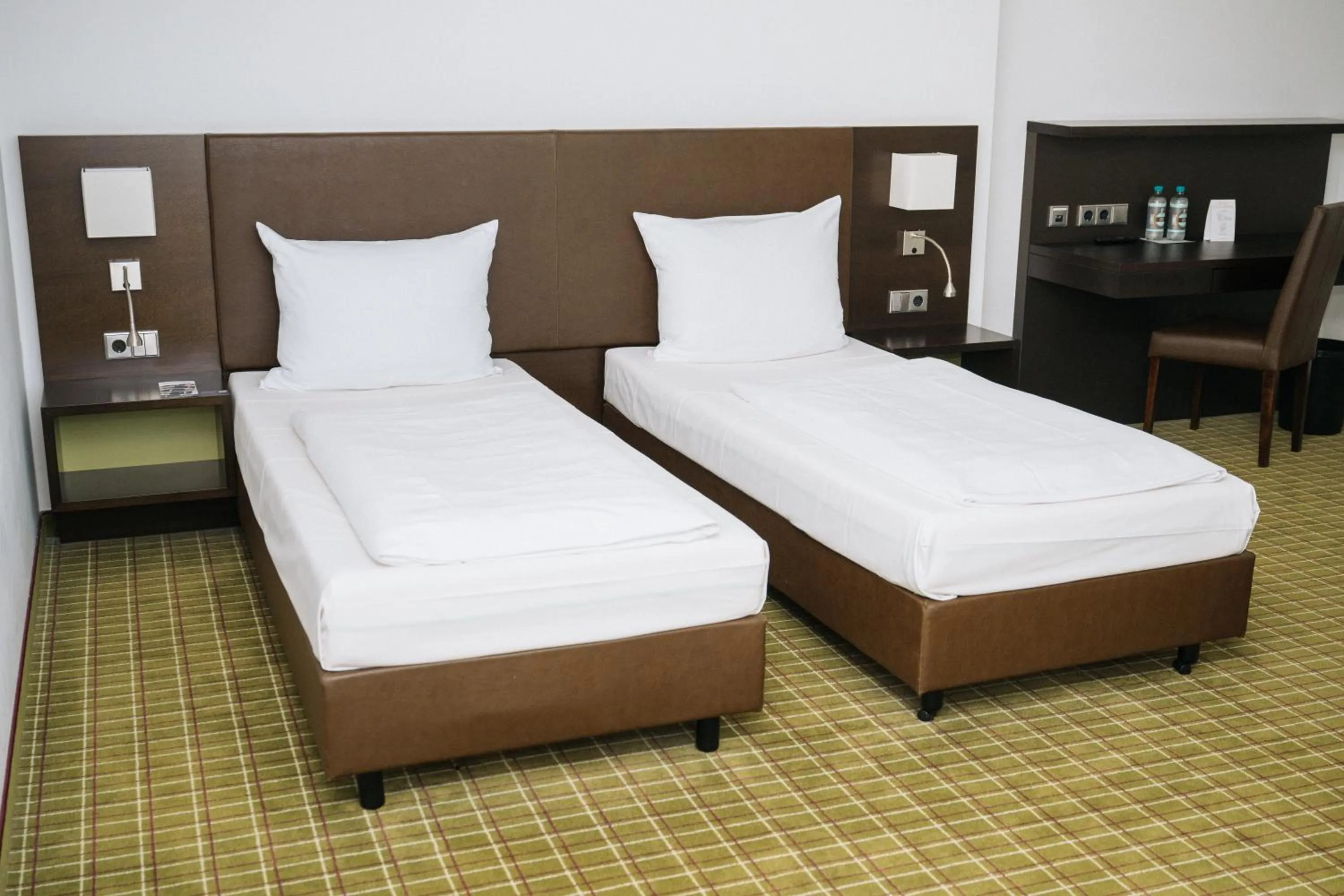 Photo of the whole room, Bed in Feringapark Hotel by Coffee Fellows Hotels