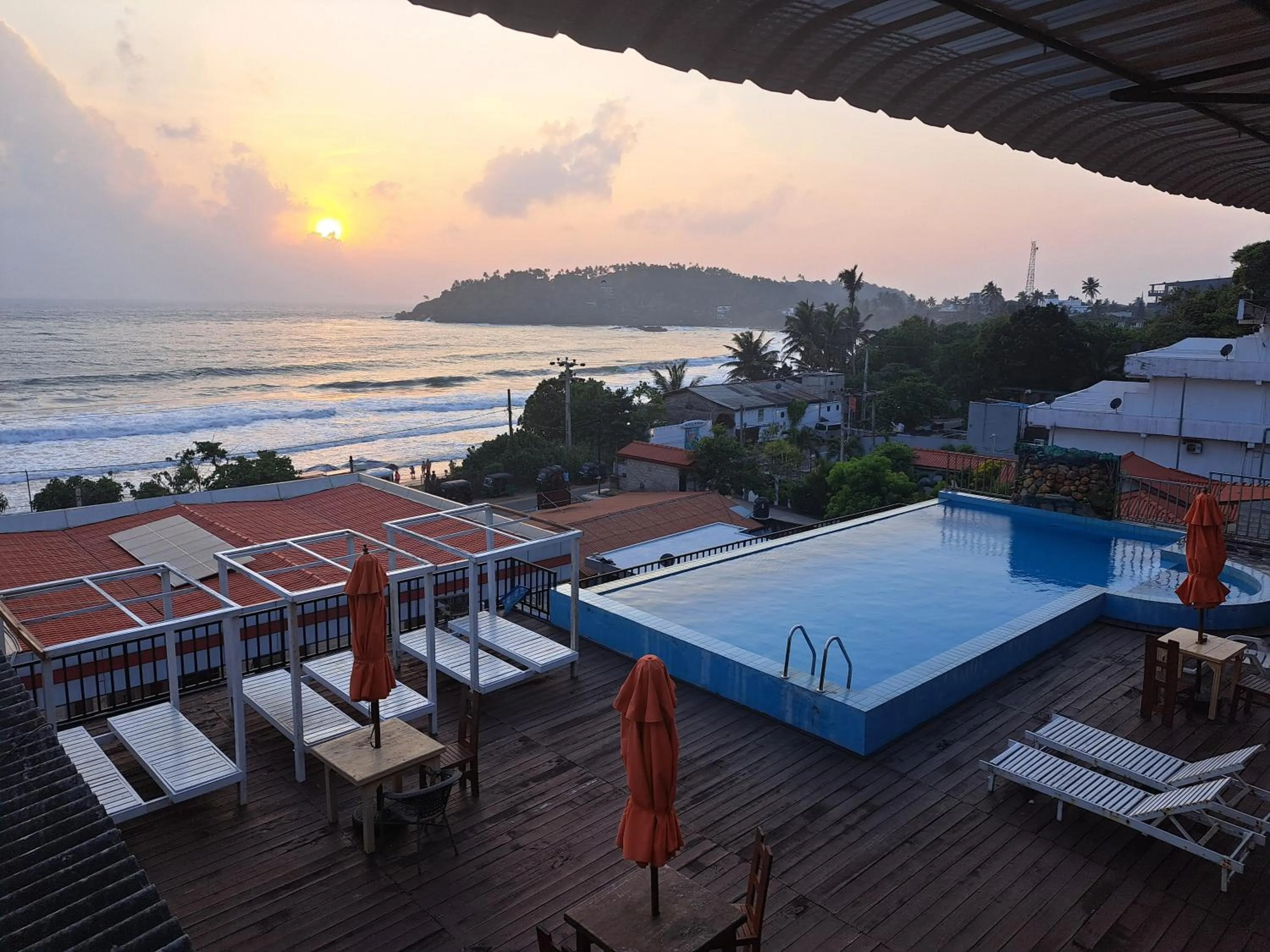 Sea view in One World Mirissa