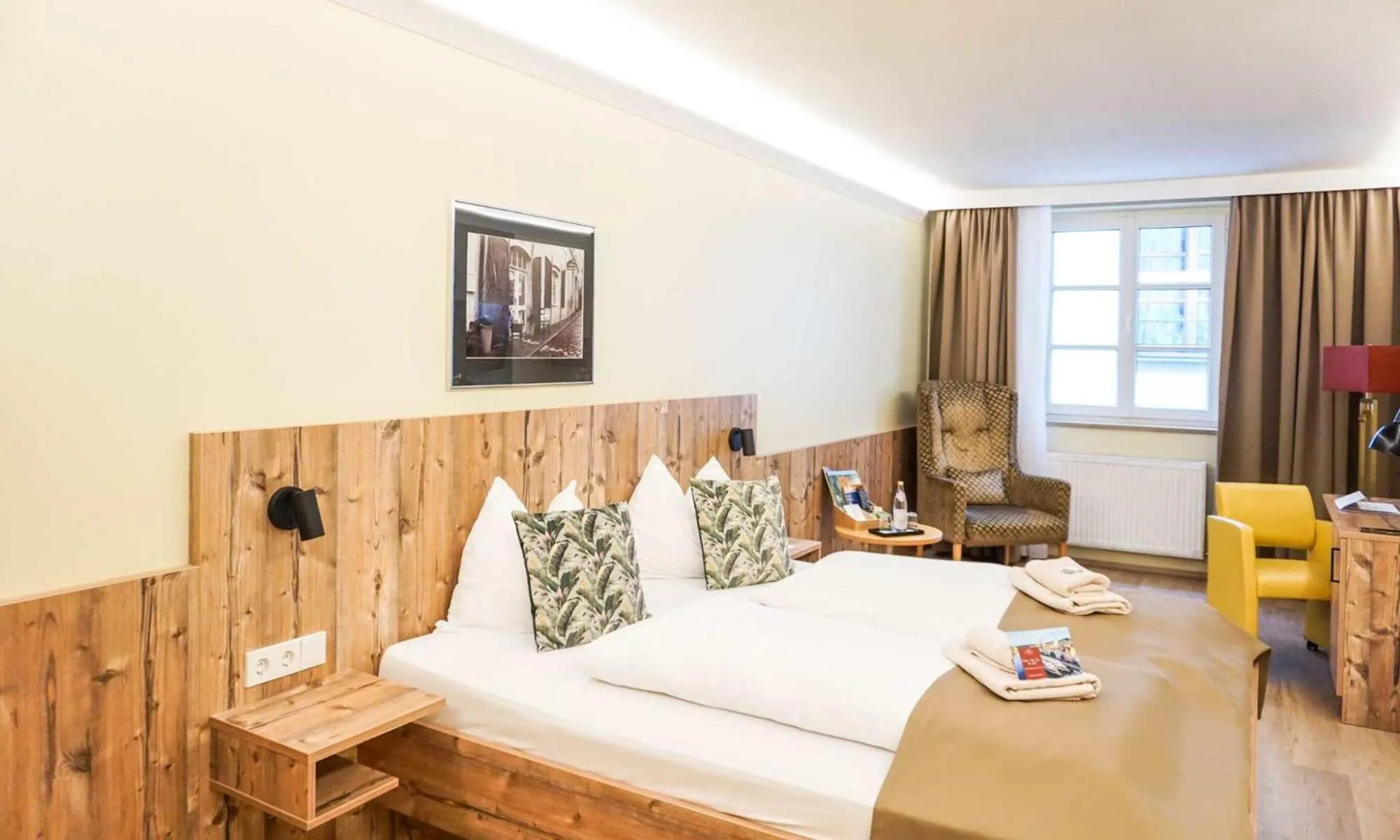 Bed in Hotel Residenz Passau