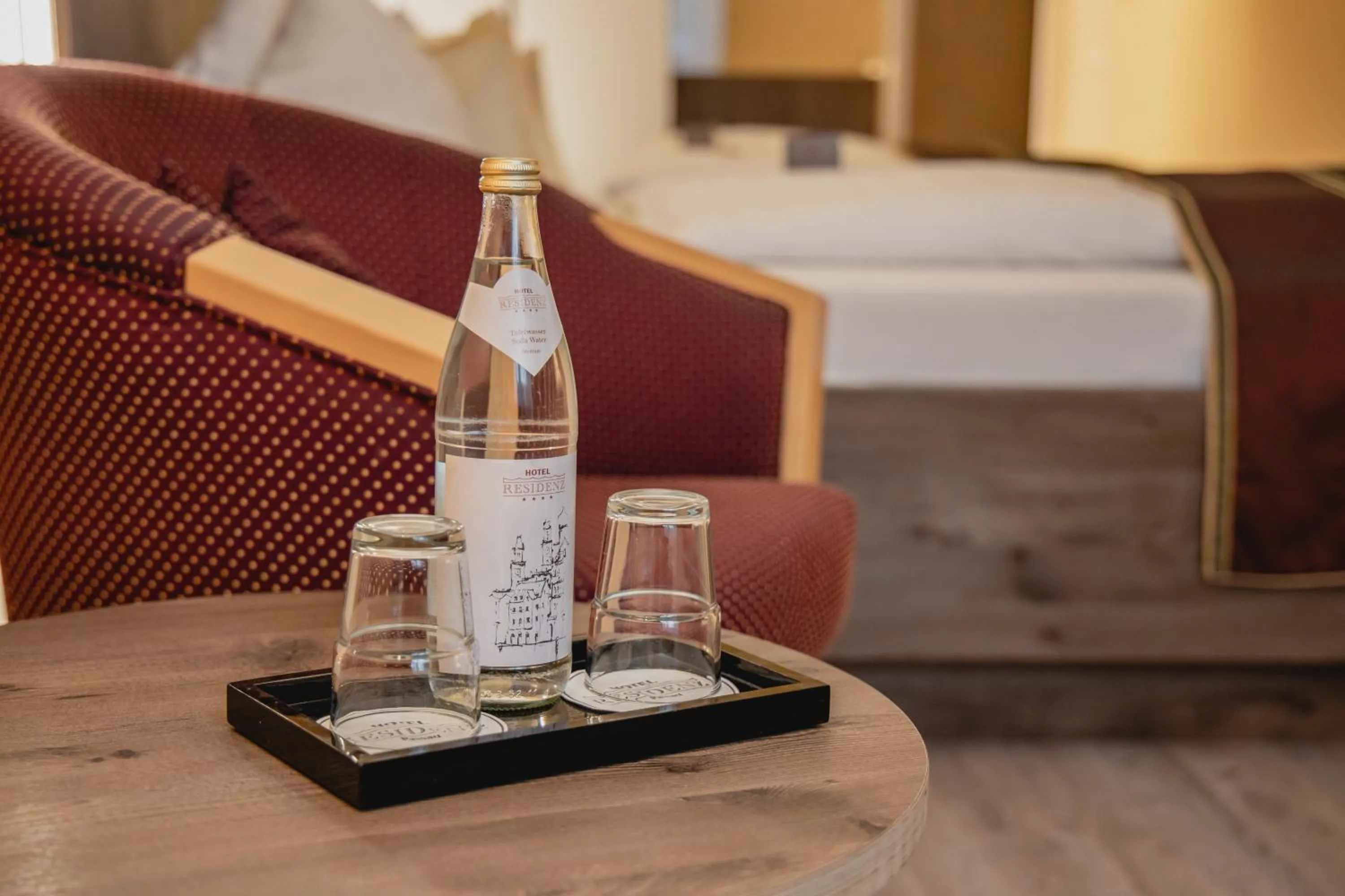 Bed in Hotel Residenz Passau