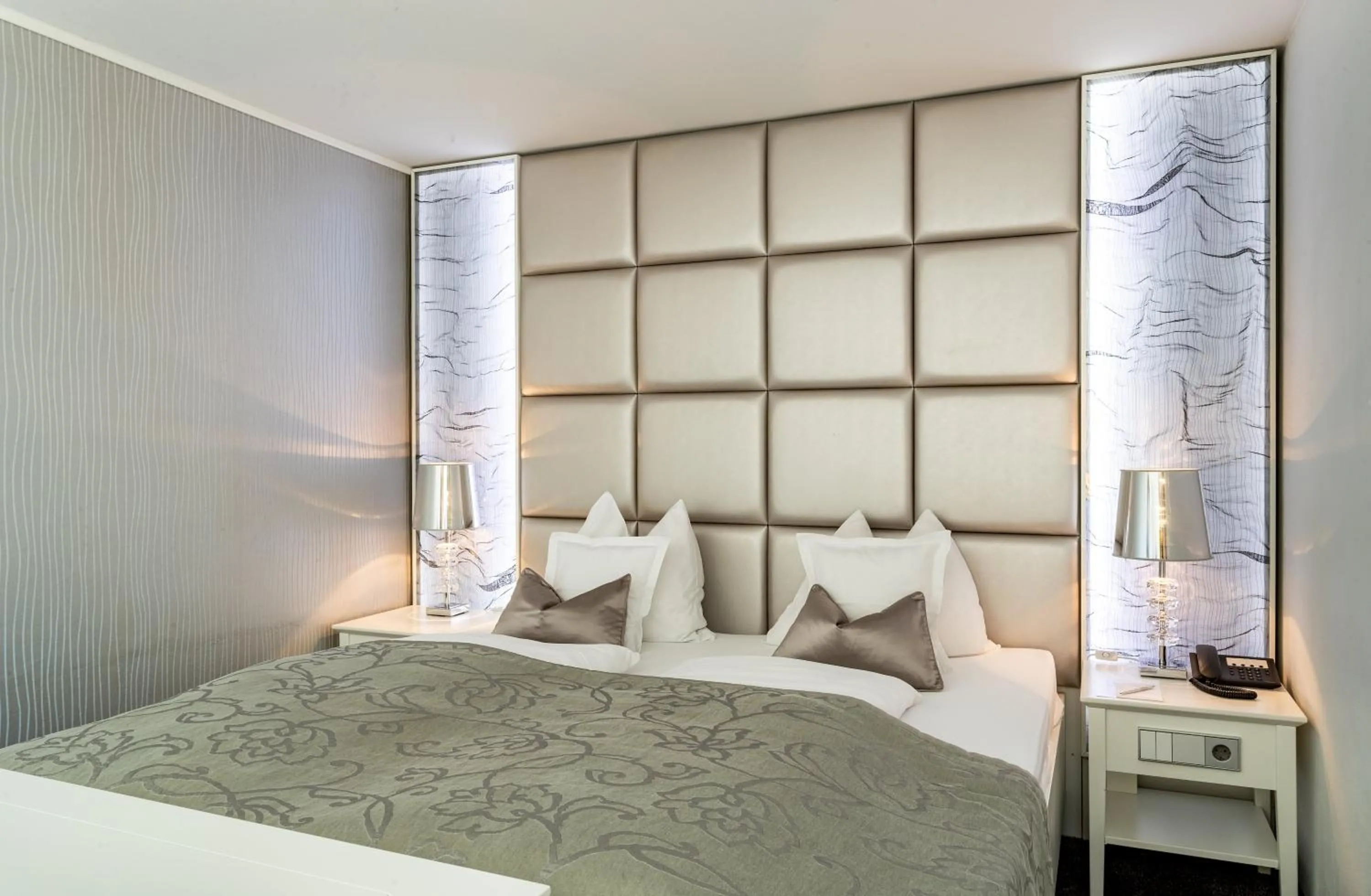 Bed in Hotel Residenz Passau