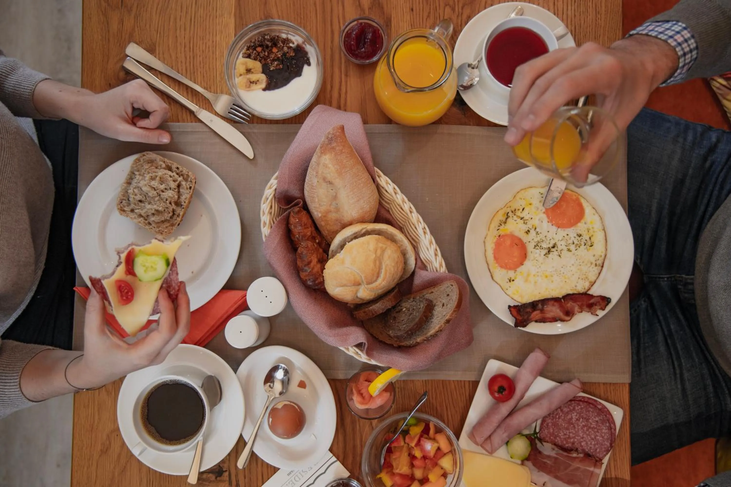 Food and drinks in Hotel Residenz Passau