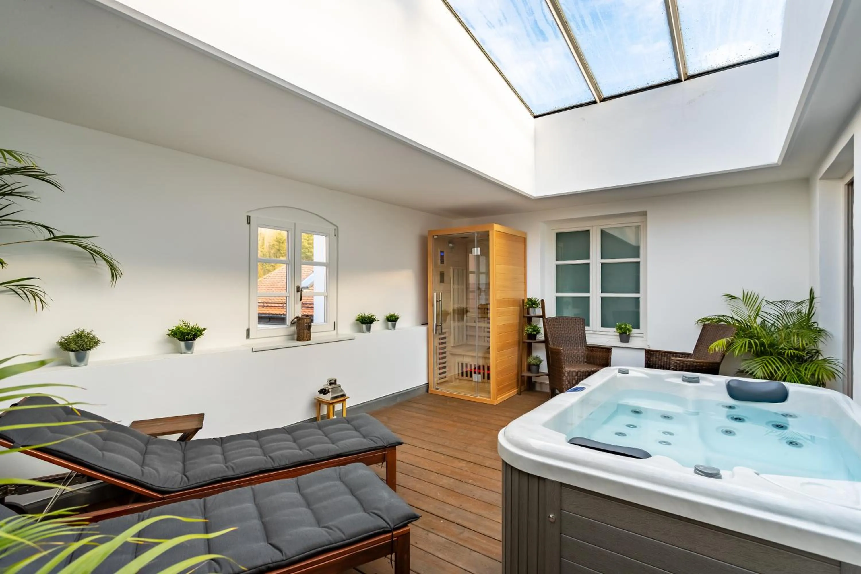 Hot Tub in Hotel Residenz Passau