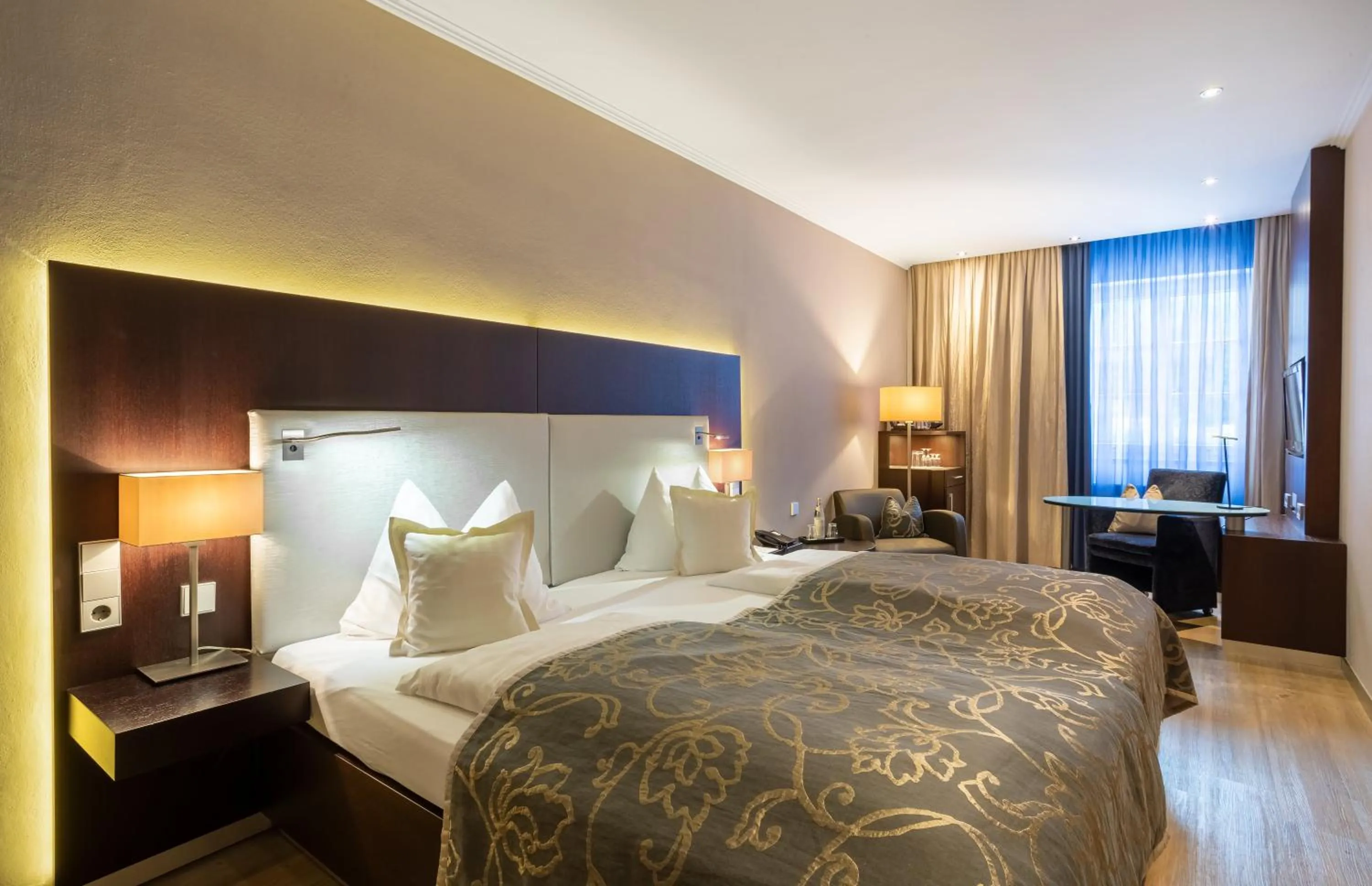 Bed in Hotel Residenz Passau