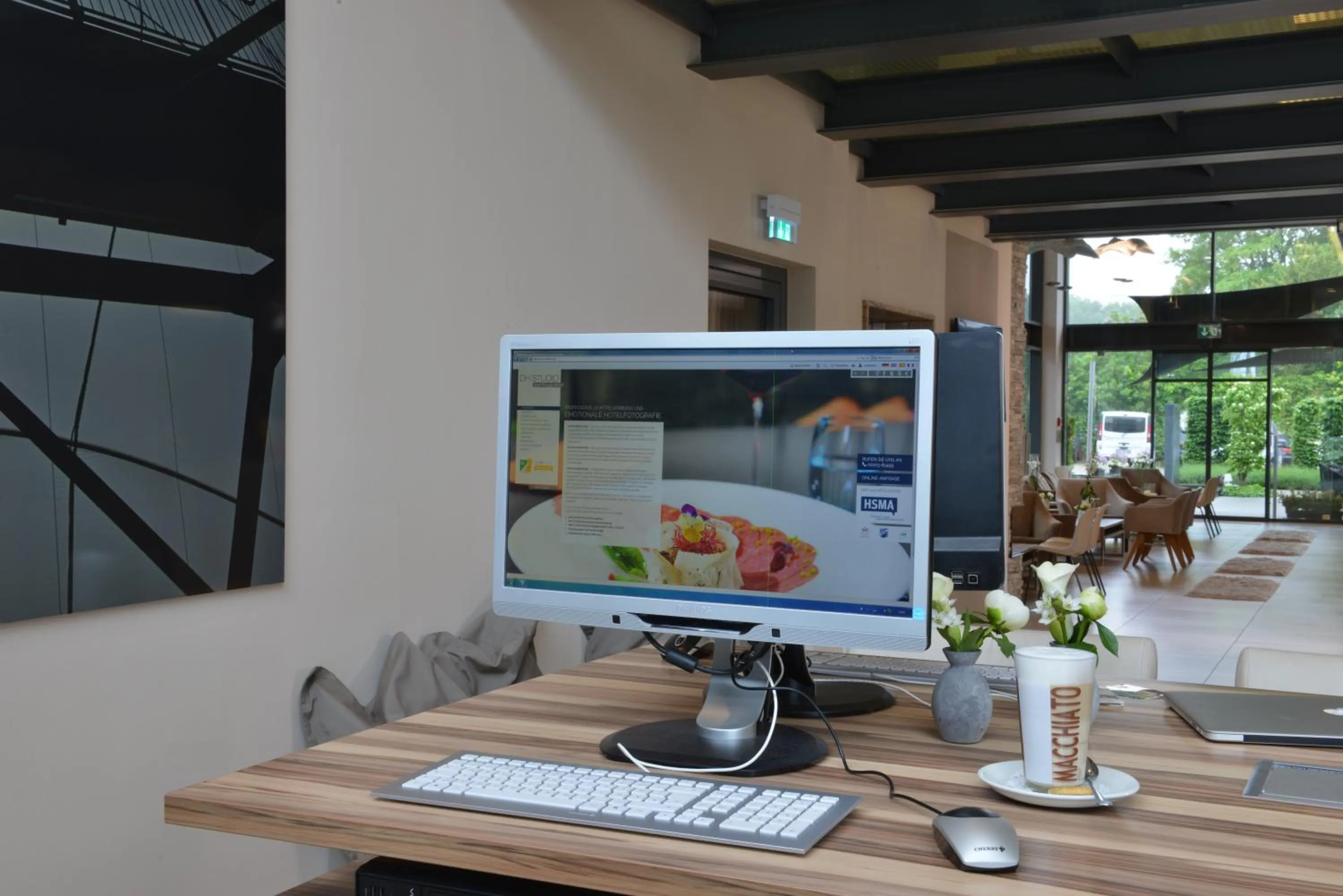 Lobby or reception in Parkhotel Oberhausen