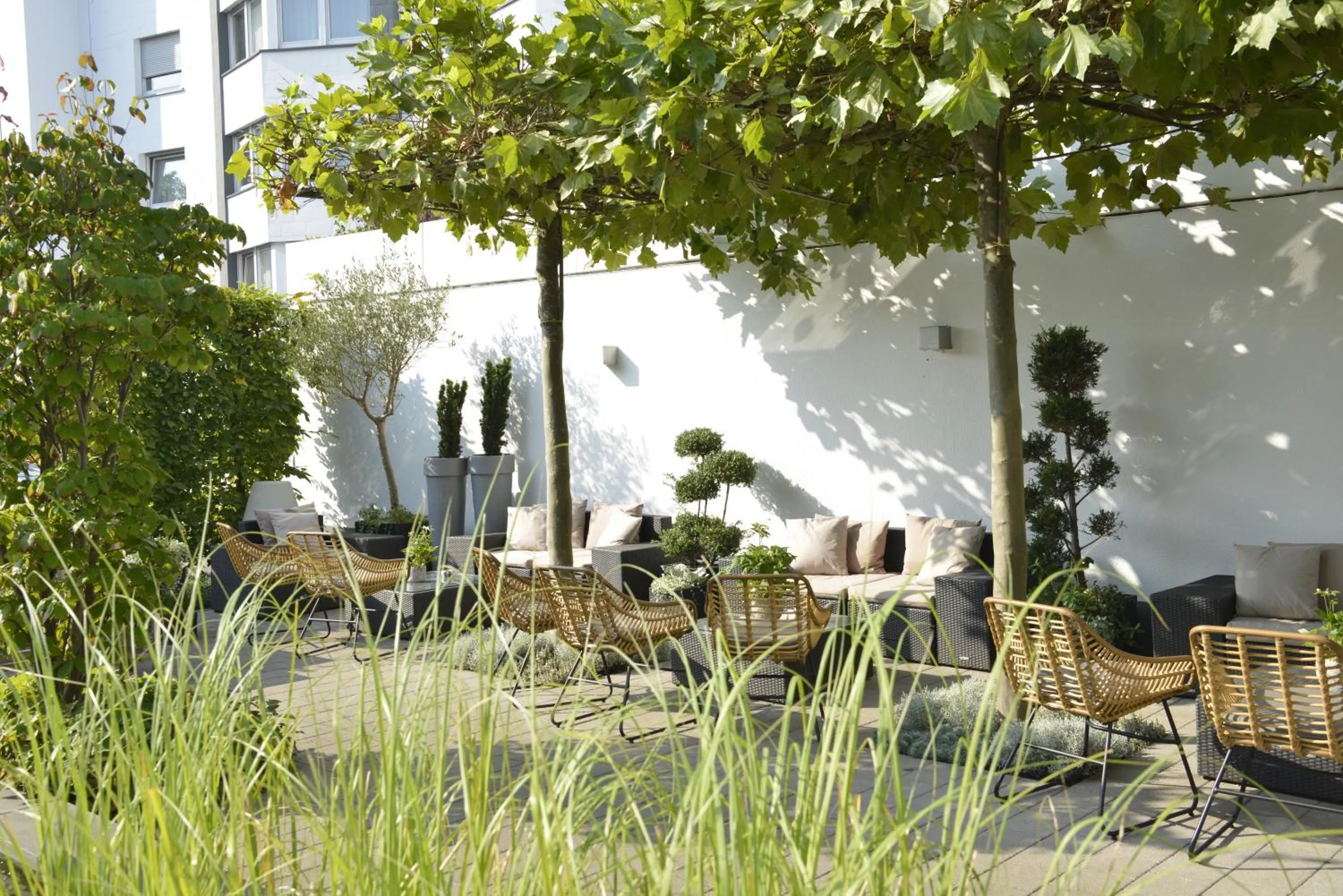 Balcony/Terrace in Parkhotel Oberhausen