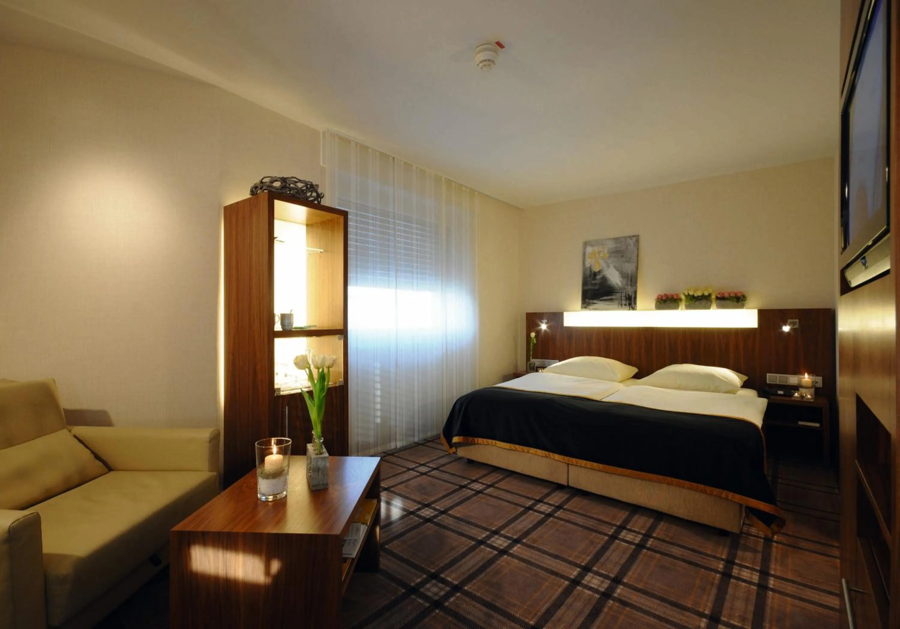 Bedroom, Bed in Parkhotel Oberhausen