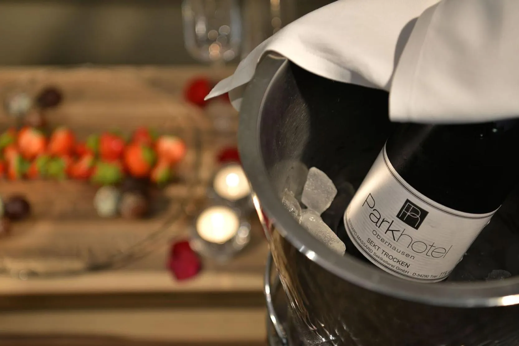 Food and drinks in Parkhotel Oberhausen