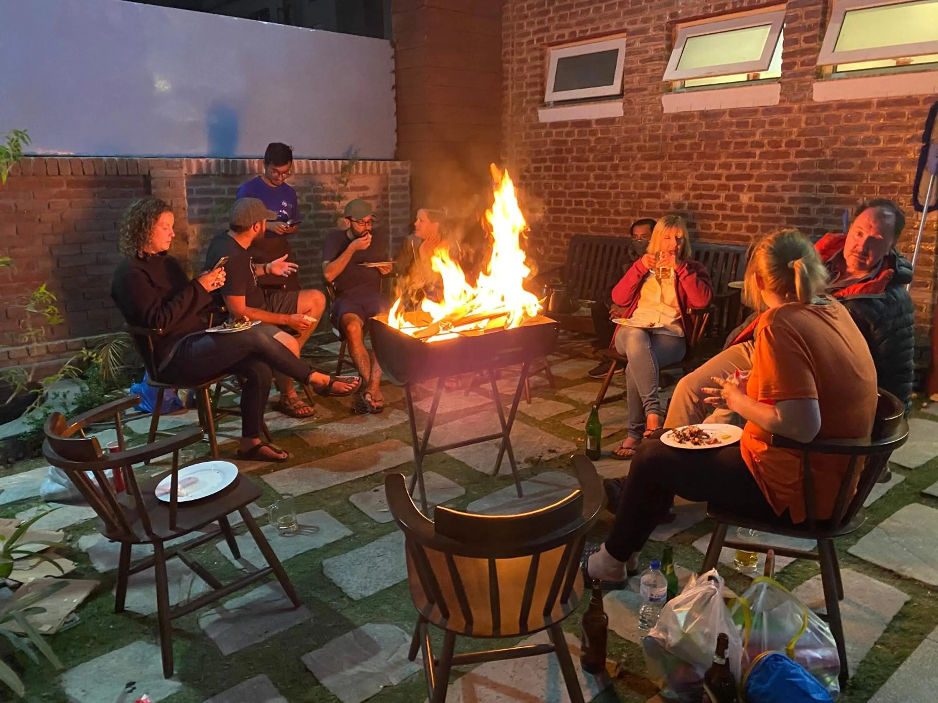 BBQ facilities in Himalayan Suite Hotel