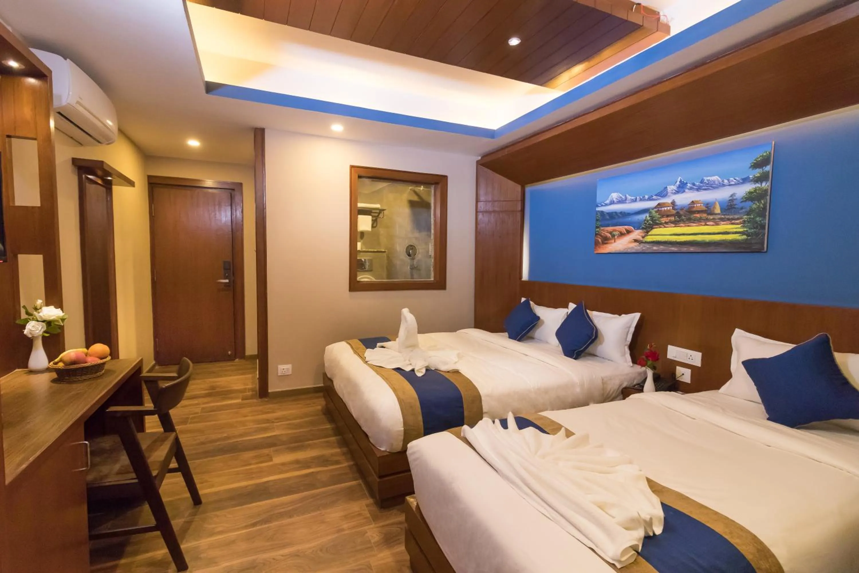 Bedroom, Bed in Himalayan Suite Hotel