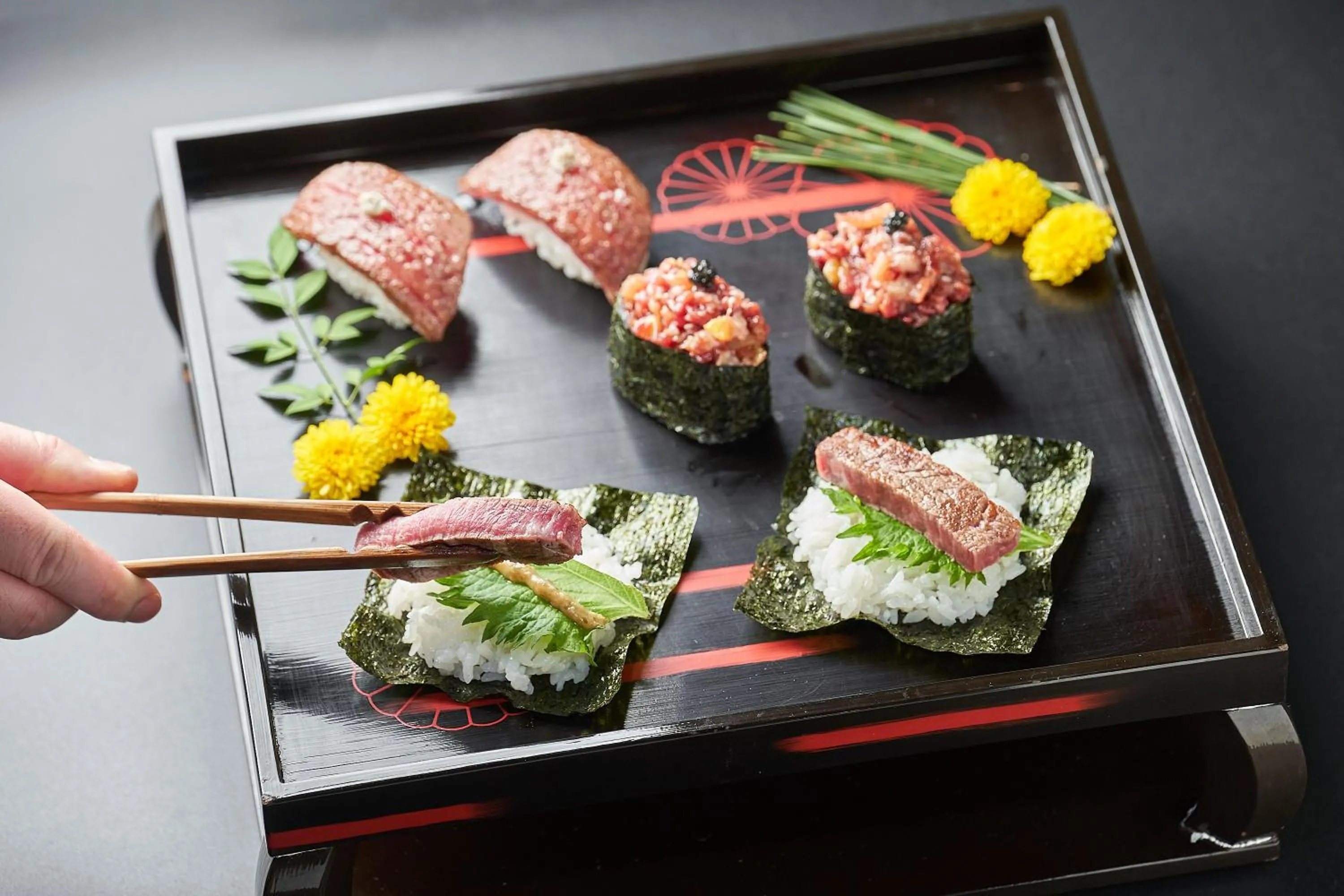 Dinner in Nazuna Kyoto Tsubaki St.