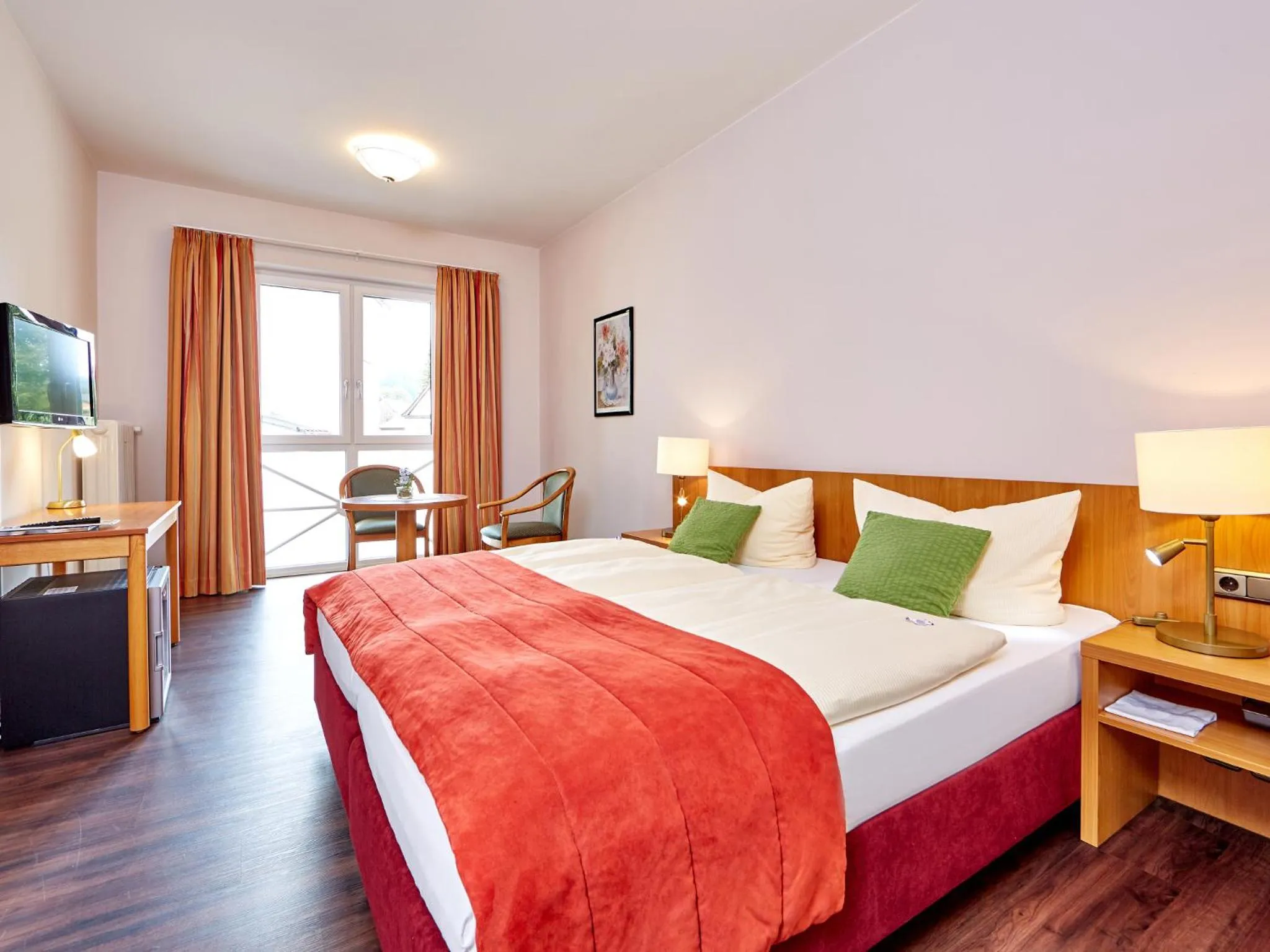 Quiet street view in AKZENT Hotel Turmwirt ***S