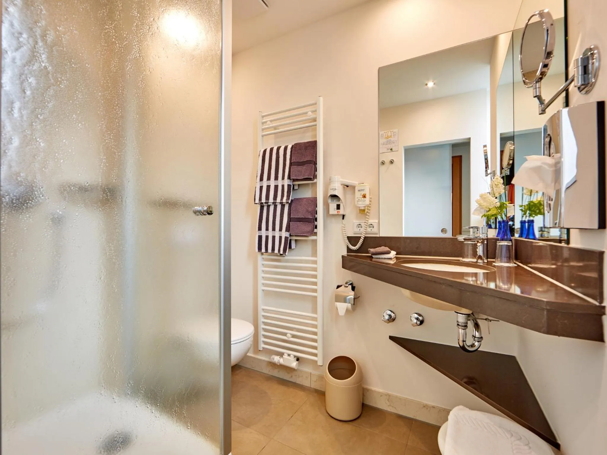 Bathroom in AKZENT Hotel Turmwirt ***S