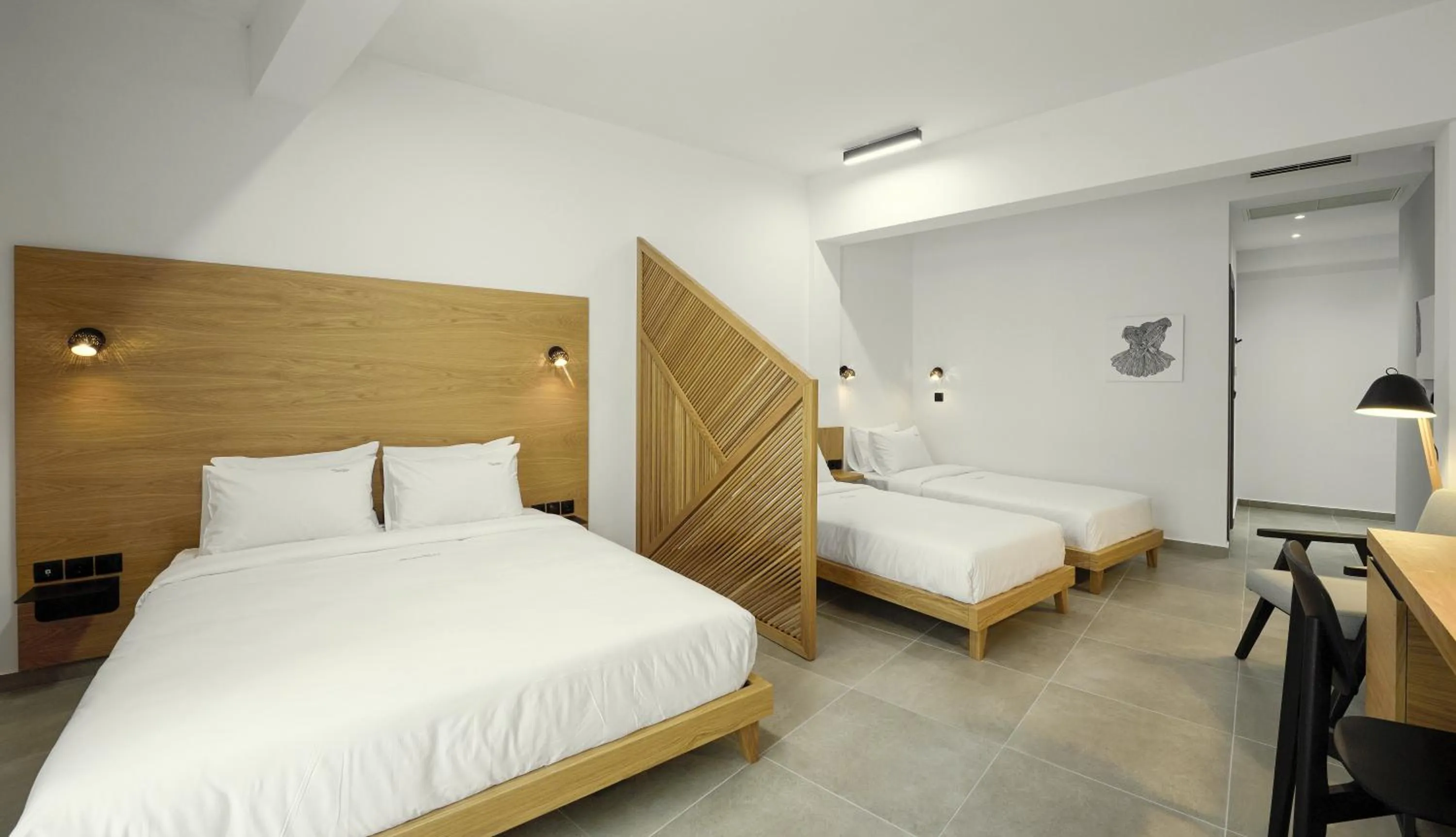 Spring, Bed in Pillow urban stay