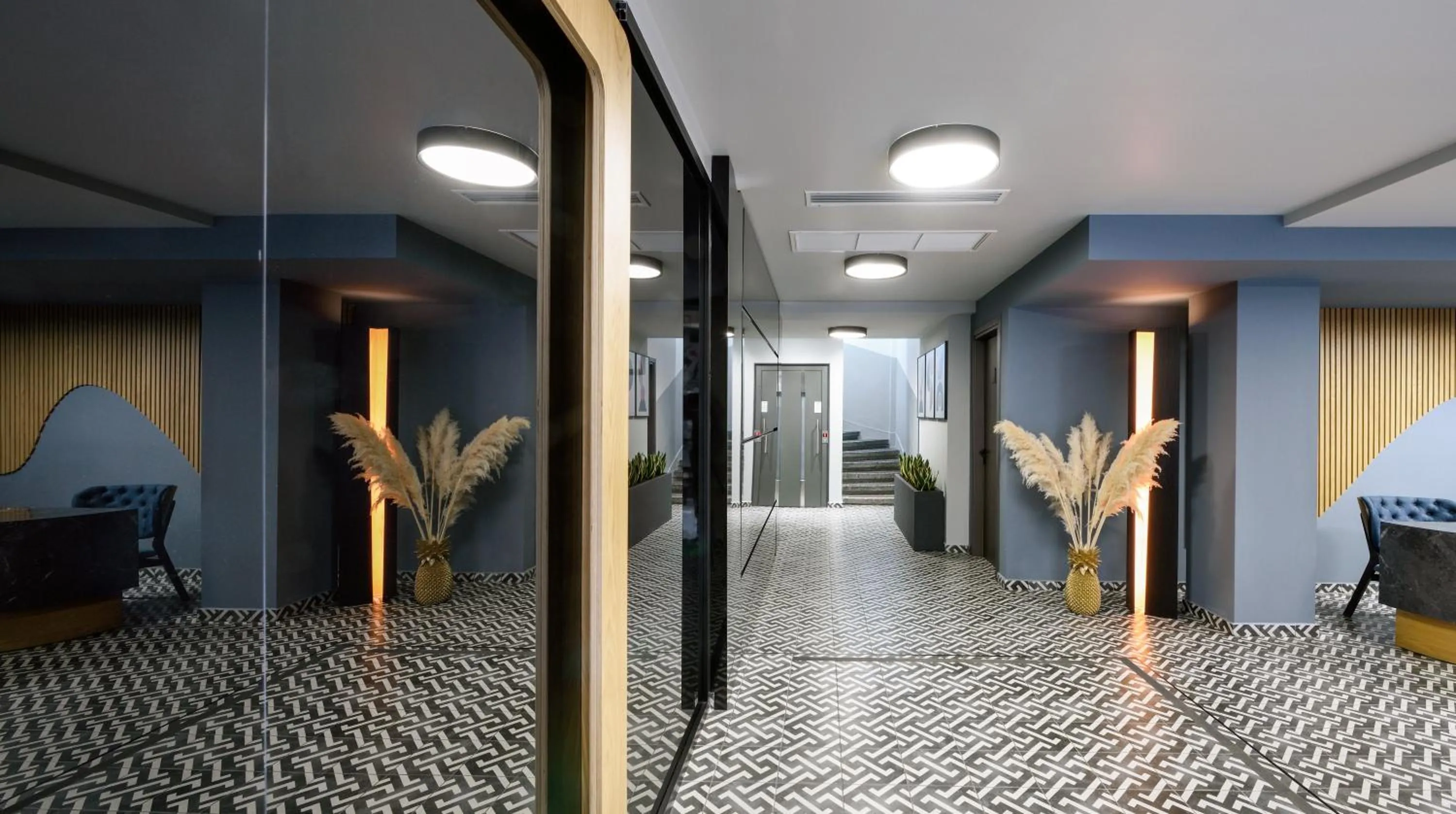 Property building in Pillow urban stay