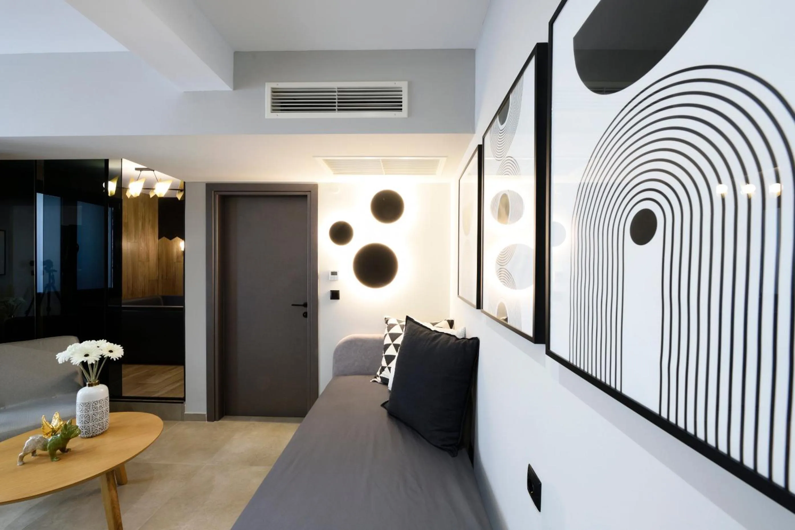 Living room in Pillow urban stay