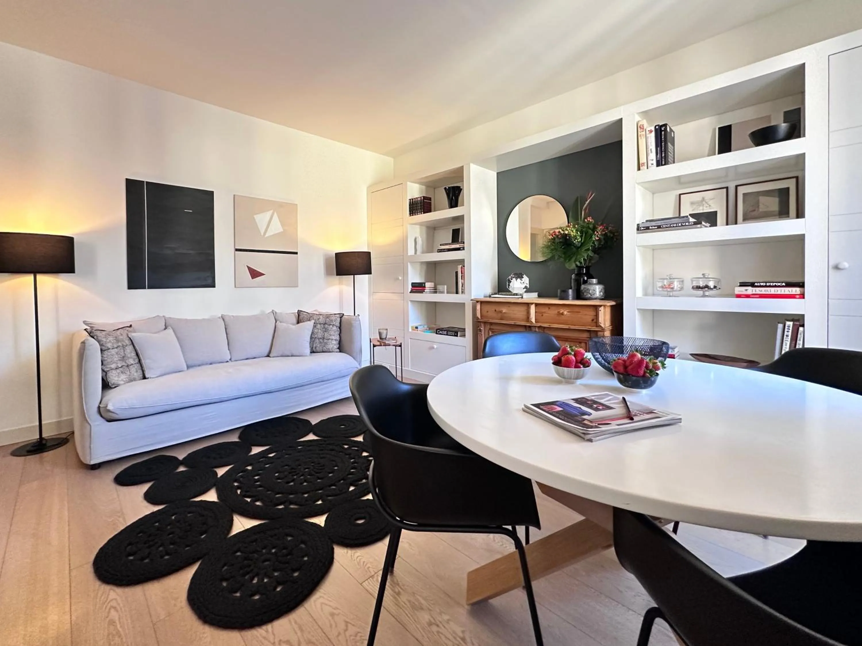 Living room in Lily Pads -Elegant apartment- in the city center