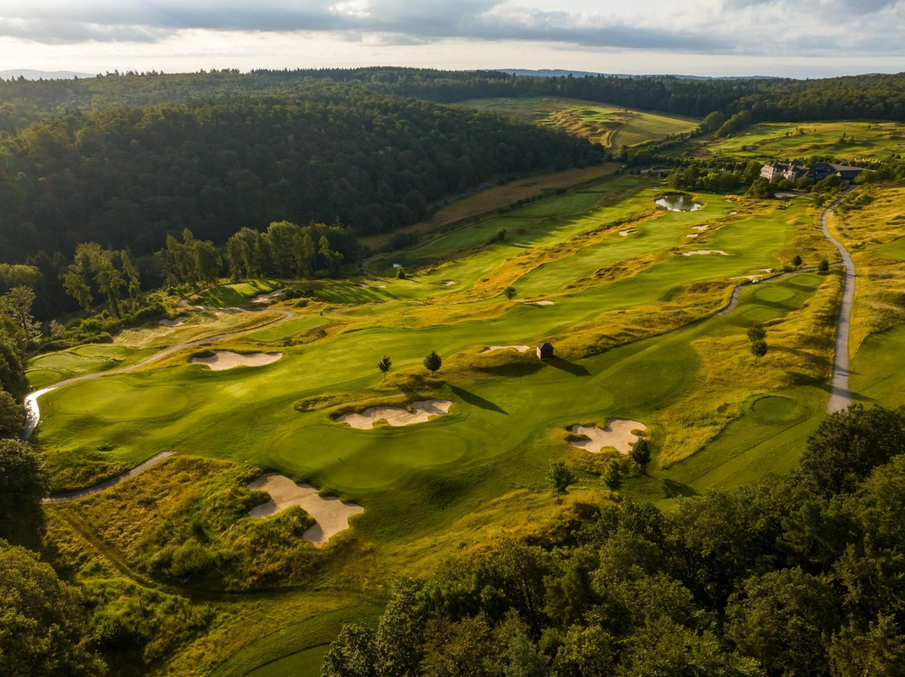 Golfcourse in Hotel Hofgut Georgenthal