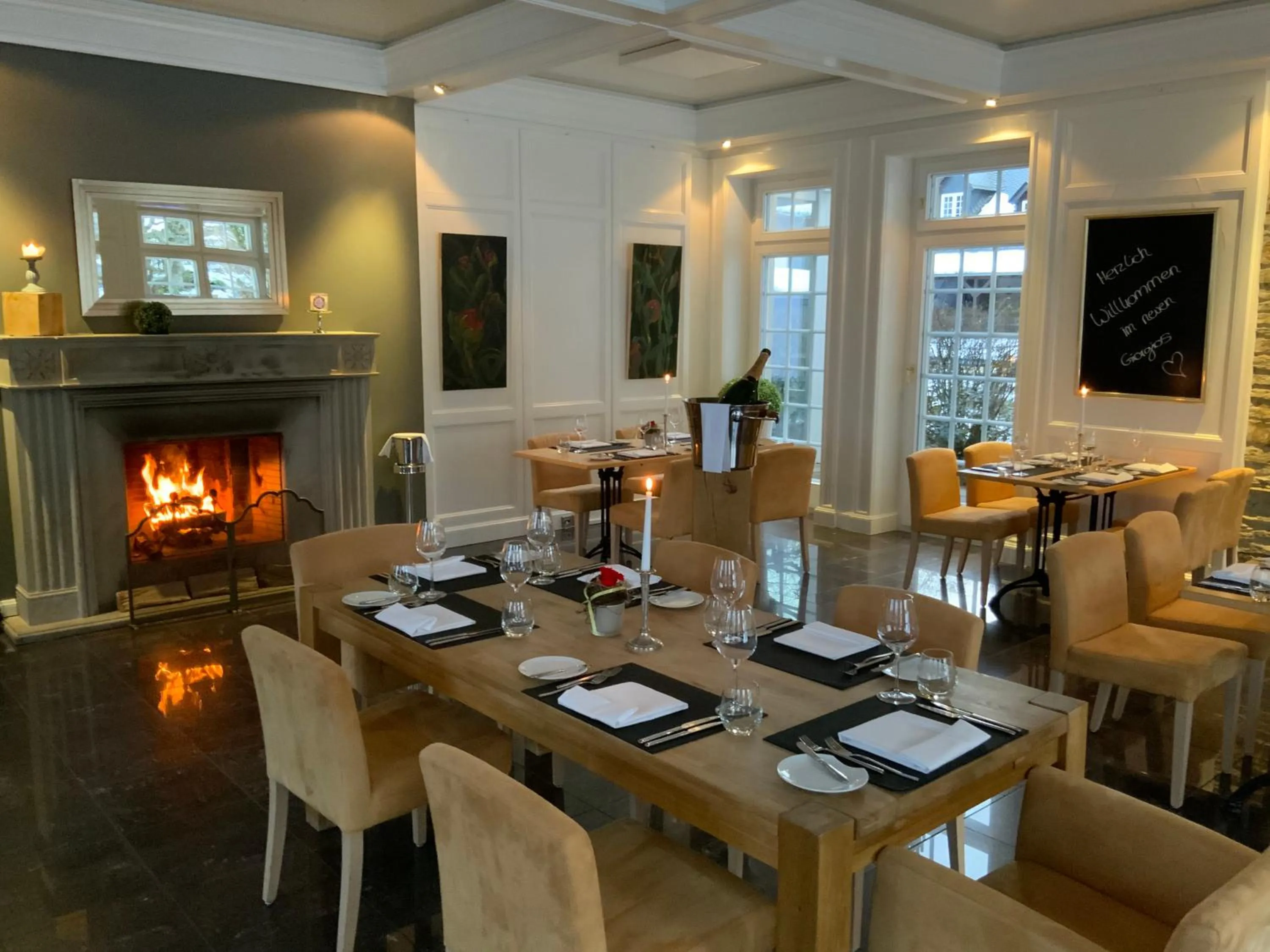 Restaurant/places to eat in Hotel Hofgut Georgenthal