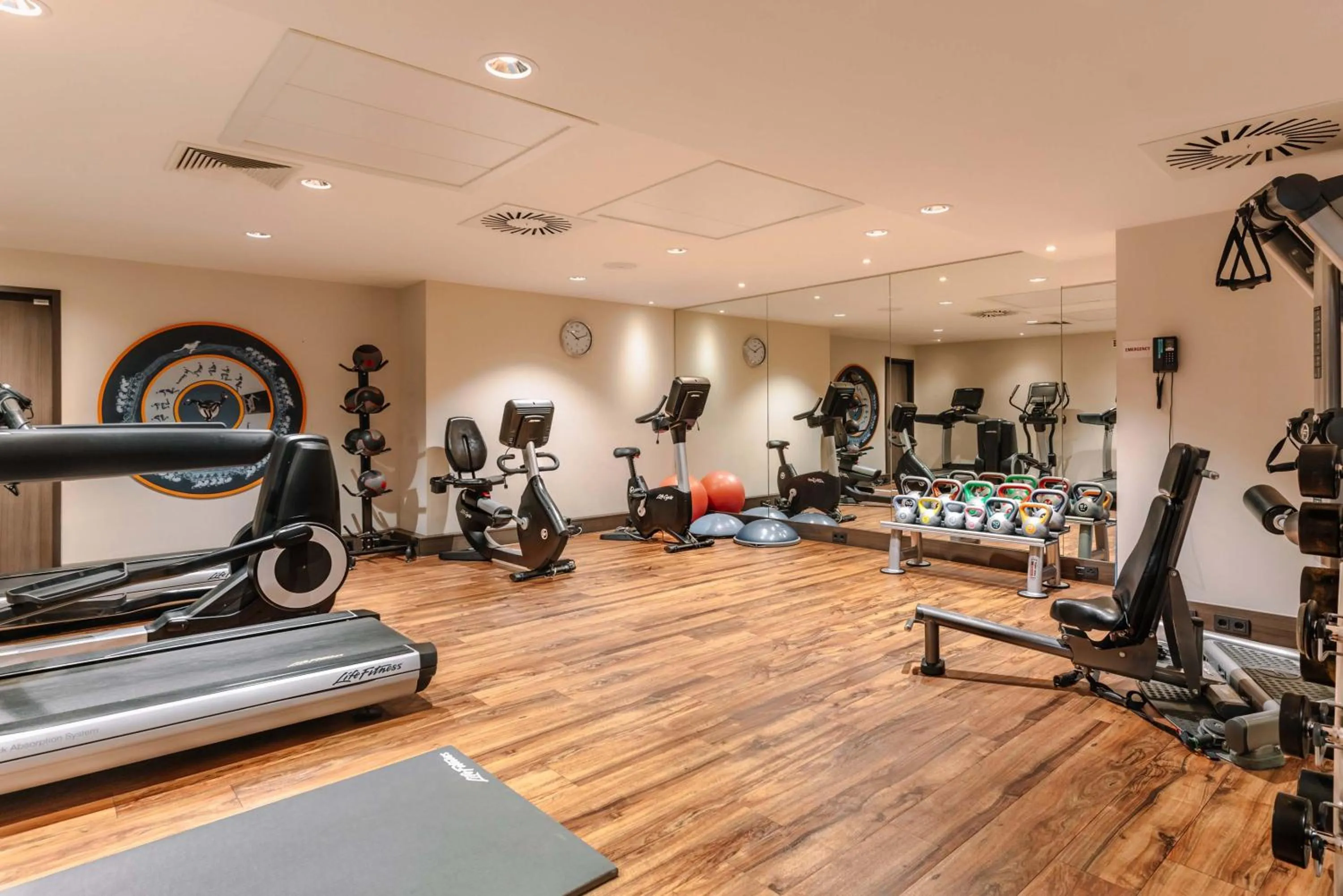 Fitness centre/facilities in Reichshof Hotel Hamburg