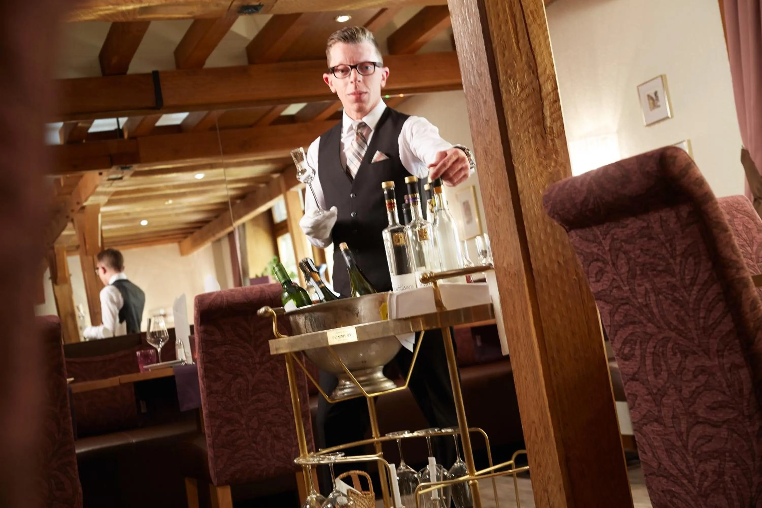 Restaurant/places to eat in Schloss Hotel Herborn