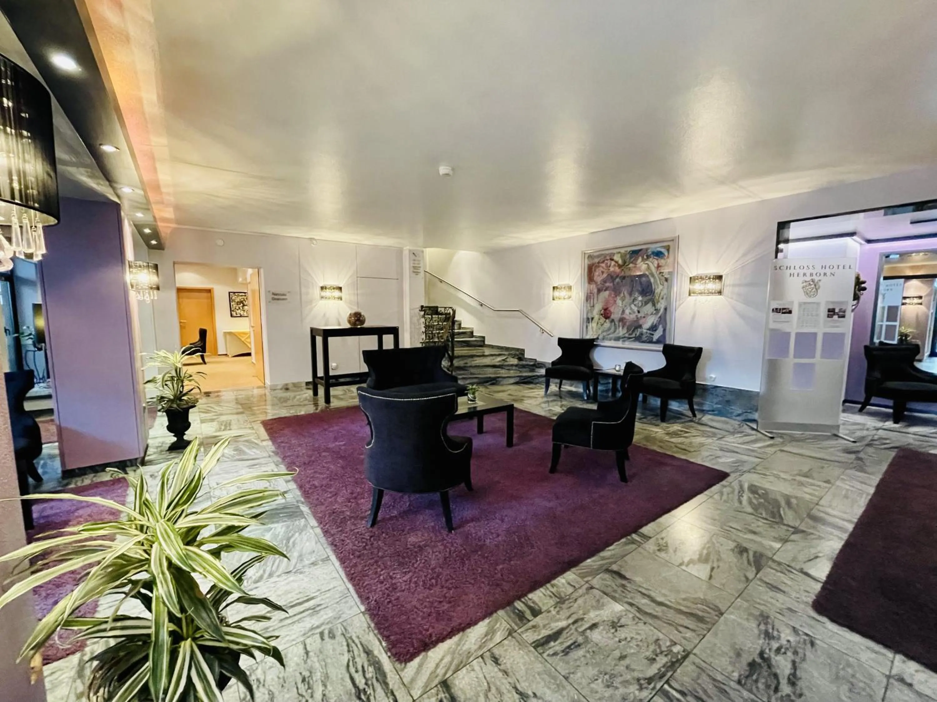 Lobby or reception in Schloss Hotel Herborn
