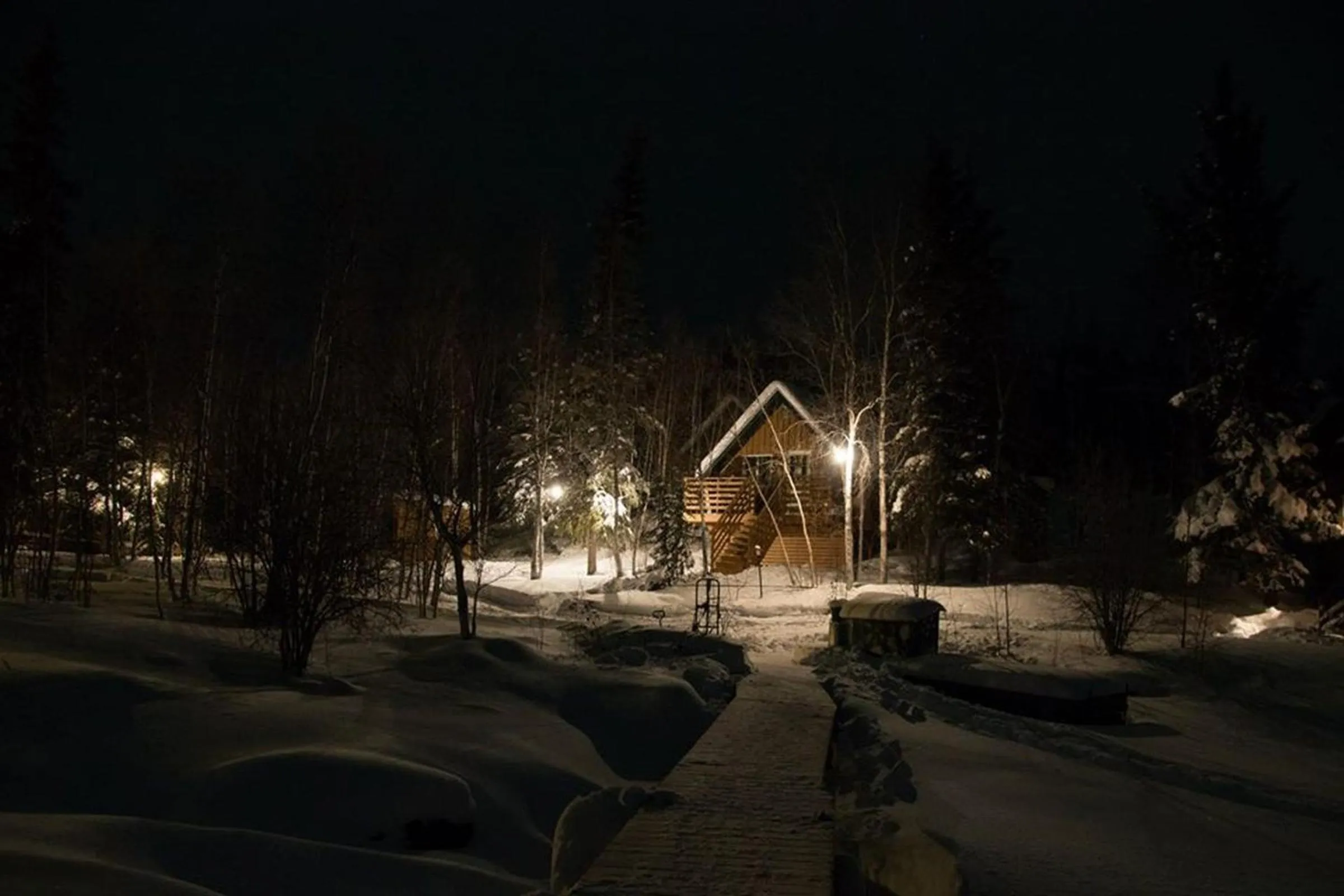 Night in Yellow Dog Lodge, Inc.