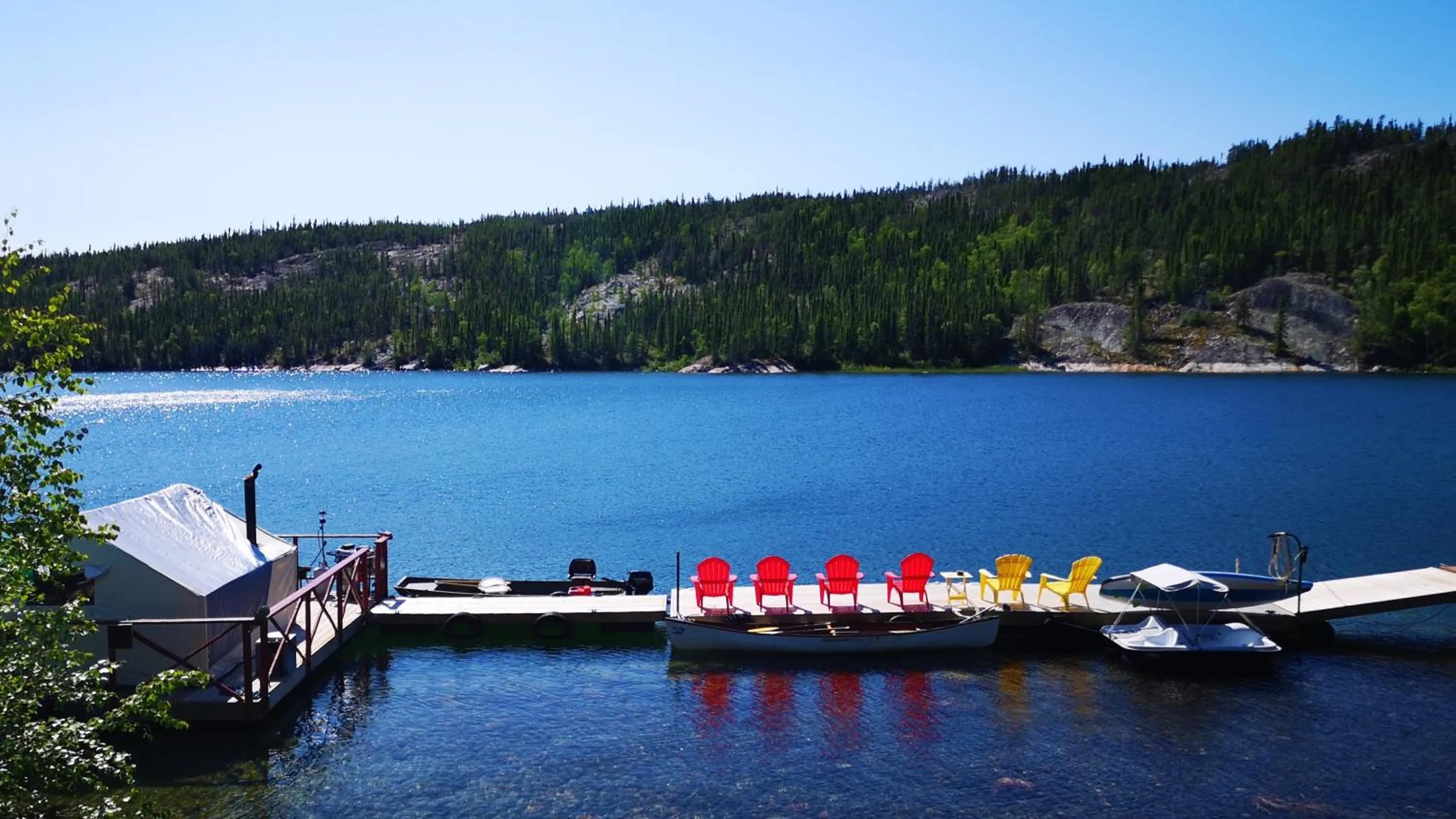 Natural landscape in Yellow Dog Lodge, Inc.