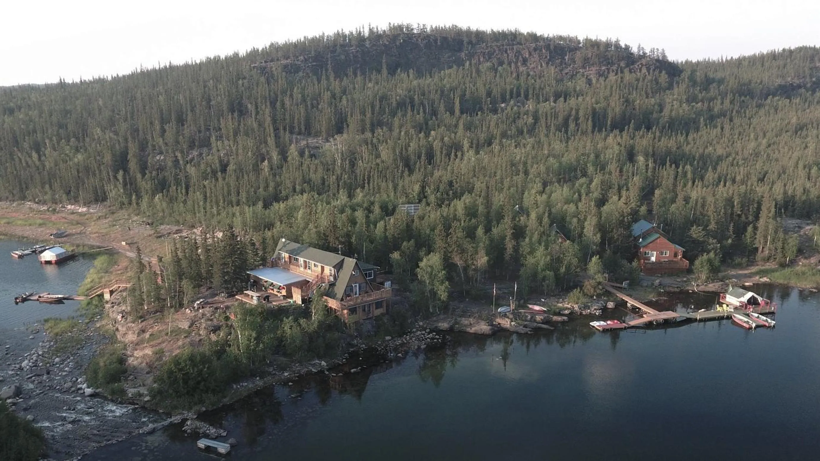 Bird's eye view in Yellow Dog Lodge, Inc.